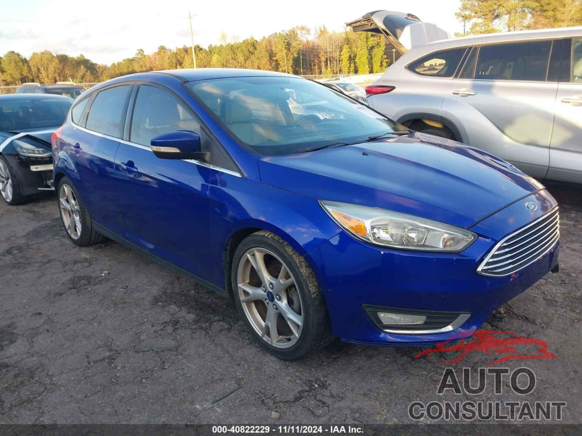 FORD FOCUS 2015 - 1FADP3N27FL365989