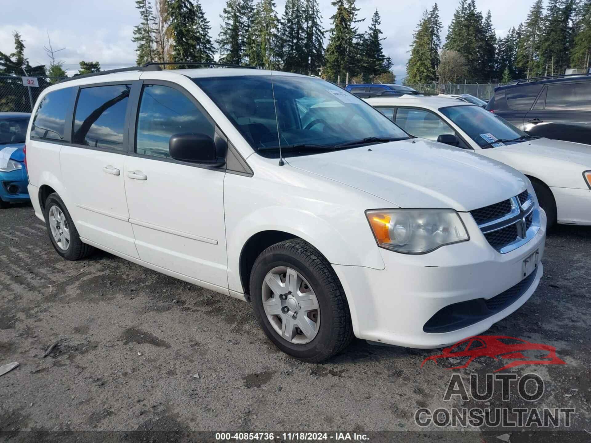 DODGE GRAND CARAVAN 2012 - 2C4RDGBG8CR243788