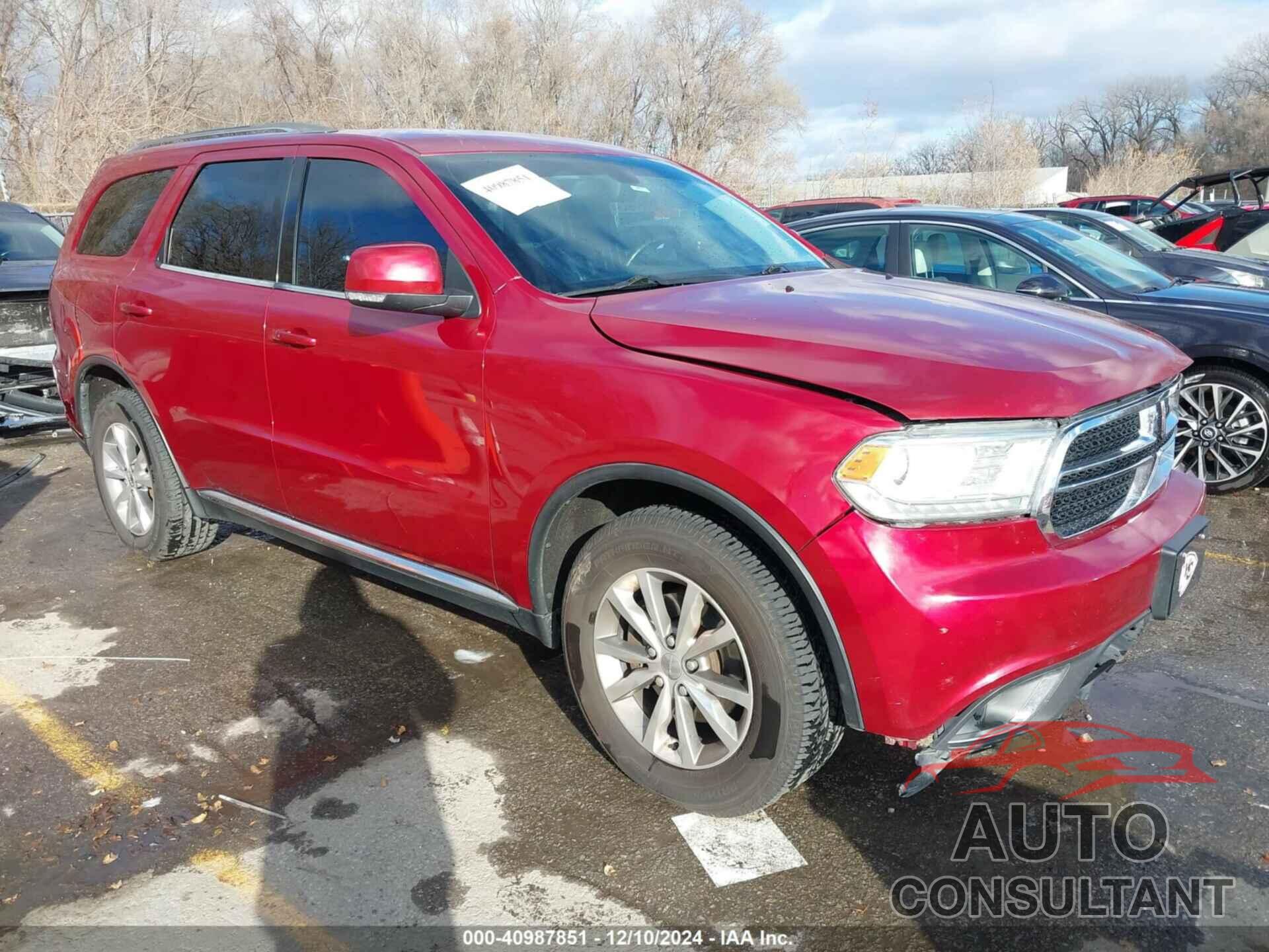 DODGE DURANGO 2014 - 1C4RDJDGXEC450589