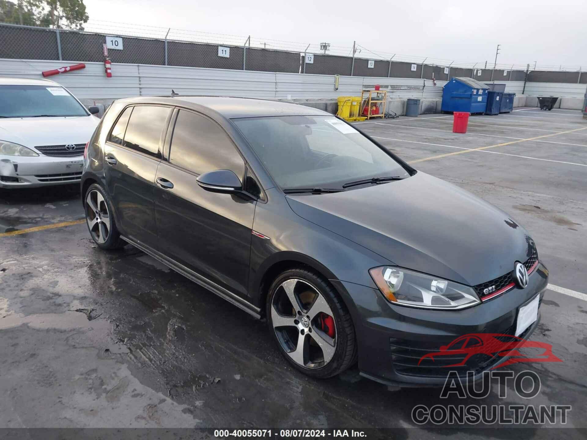 VOLKSWAGEN GOLF GTI 2016 - 3VW4T7AU3GM046042