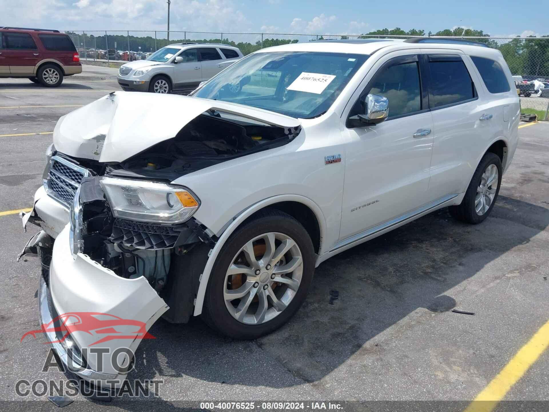 DODGE DURANGO 2017 - 1C4SDJET6HC950945