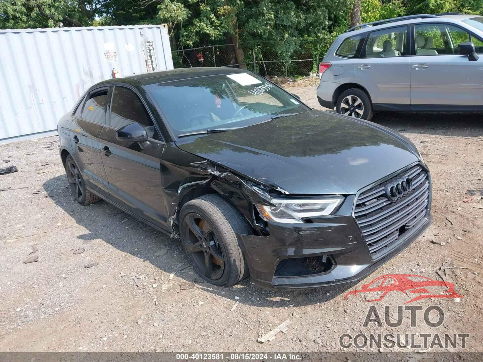 AUDI A3 2019 - WAUBEGFF7K1018228