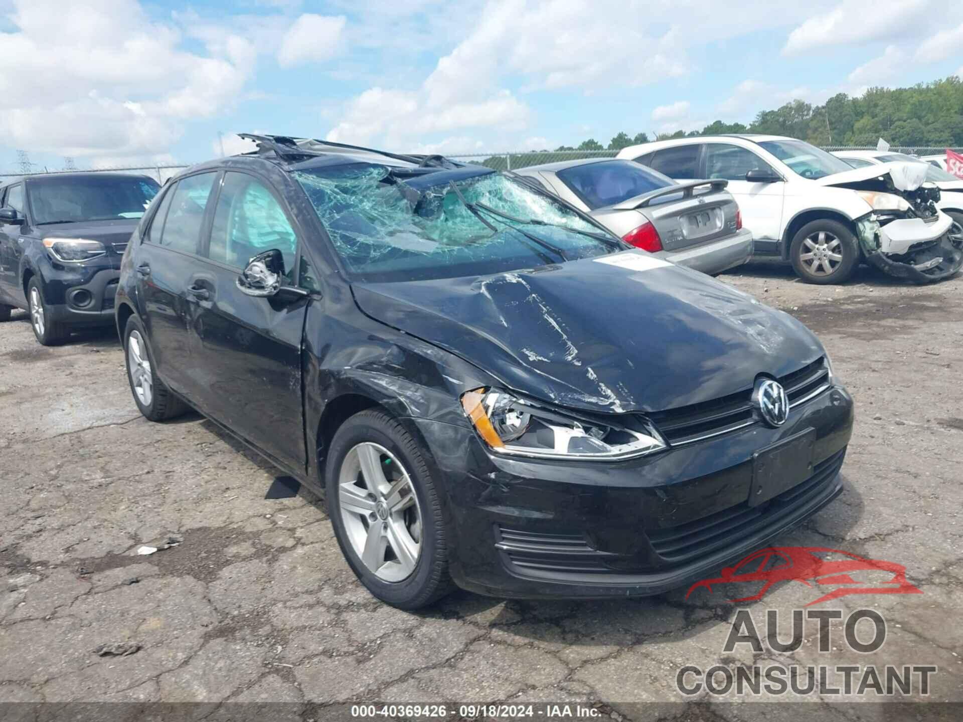 VOLKSWAGEN GOLF 2017 - 3VW217AU9HM024948