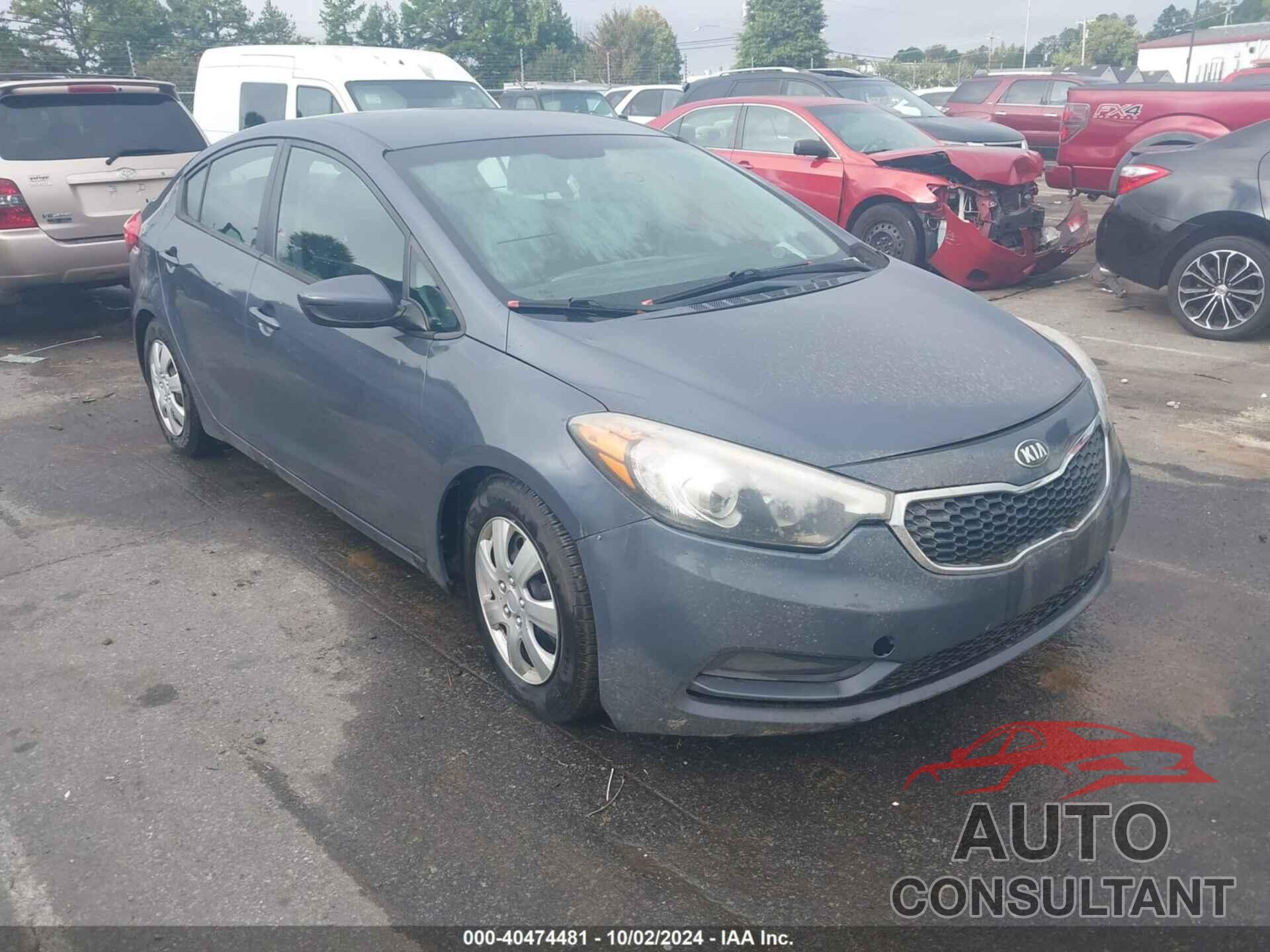 KIA FORTE 2016 - KNAFK4A63G5567117