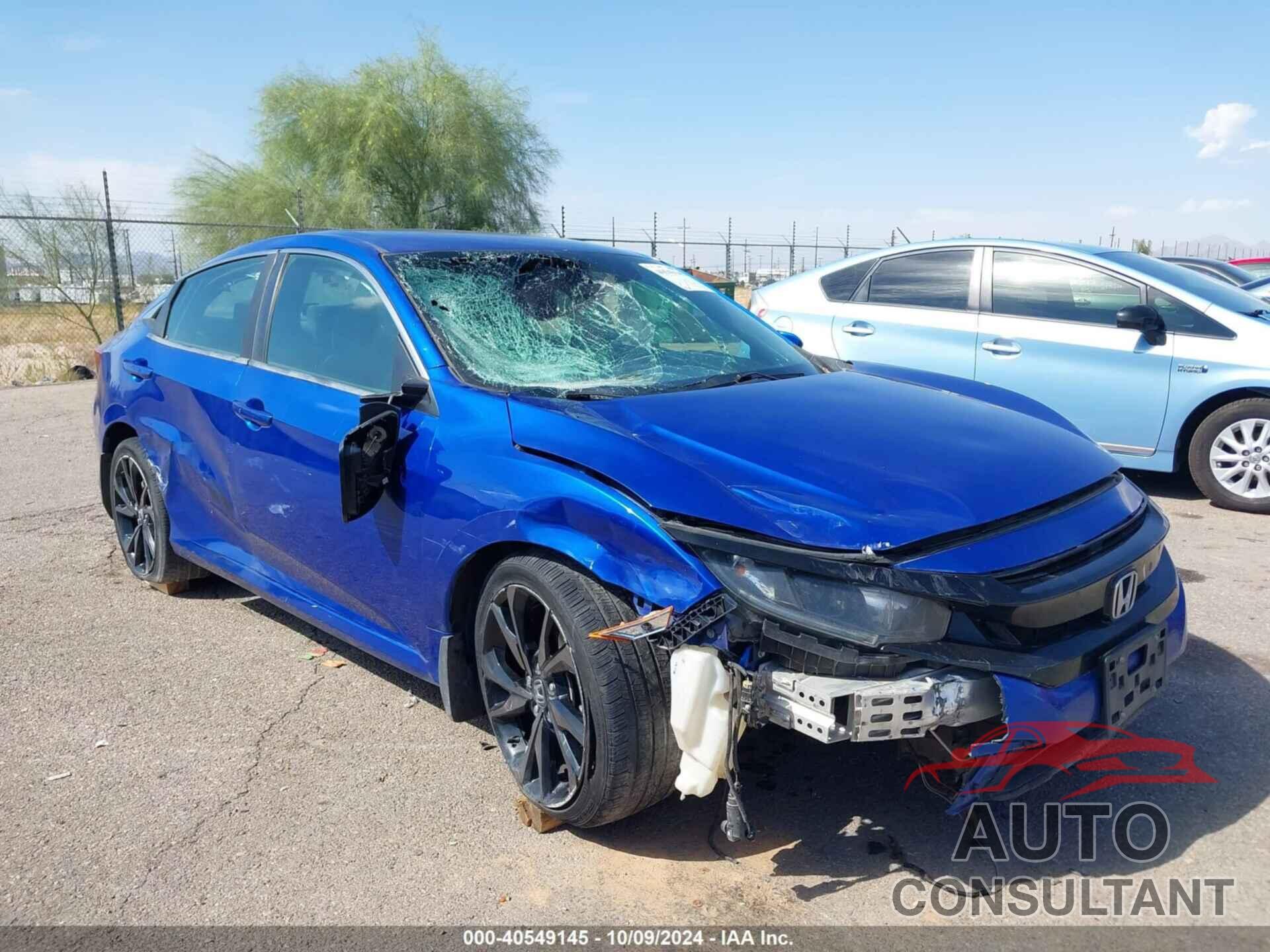 HONDA CIVIC 2019 - 19XFC2F88KE205442