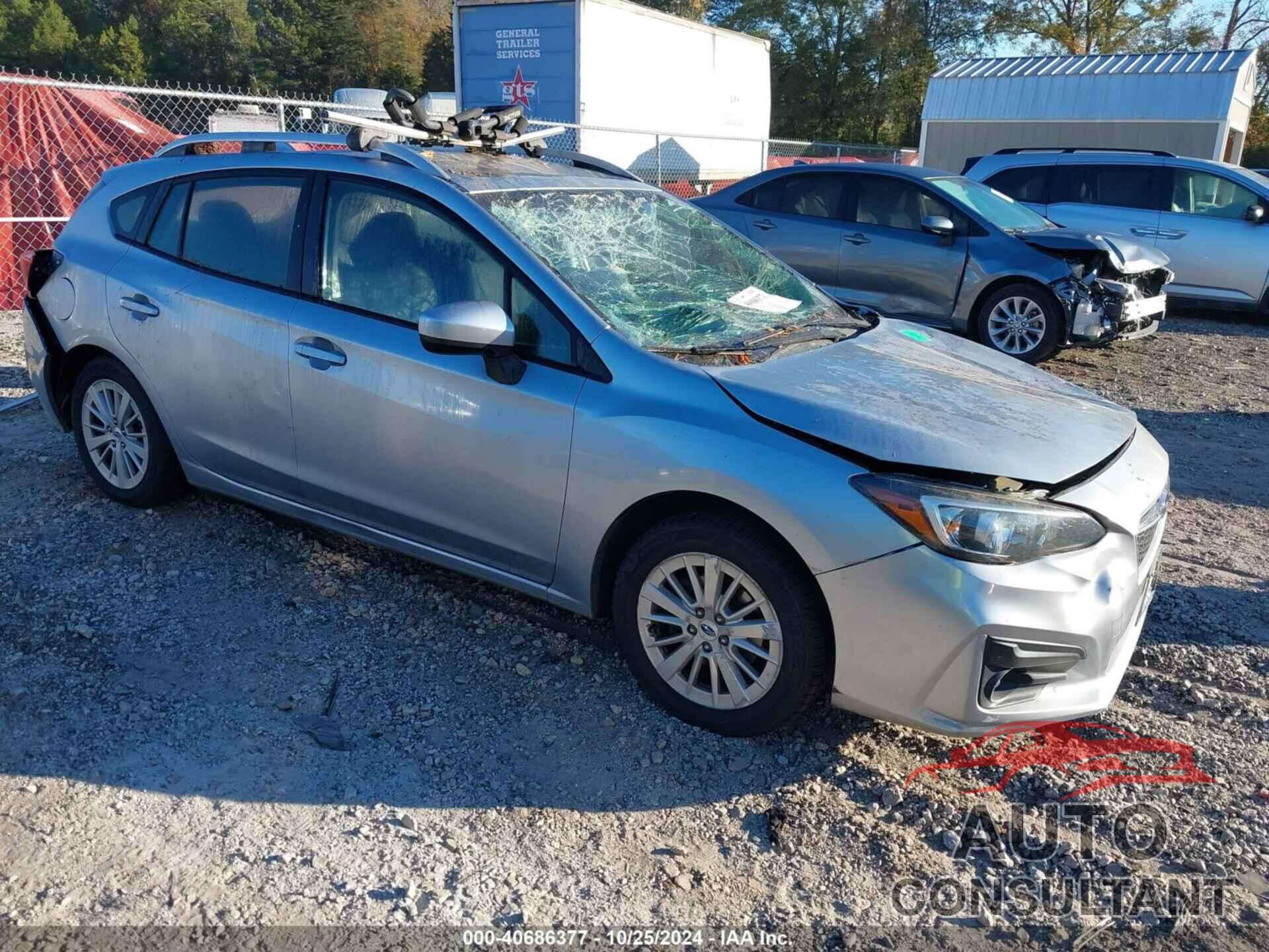 SUBARU IMPREZA 2018 - 4S3GTAB6XJ3753449