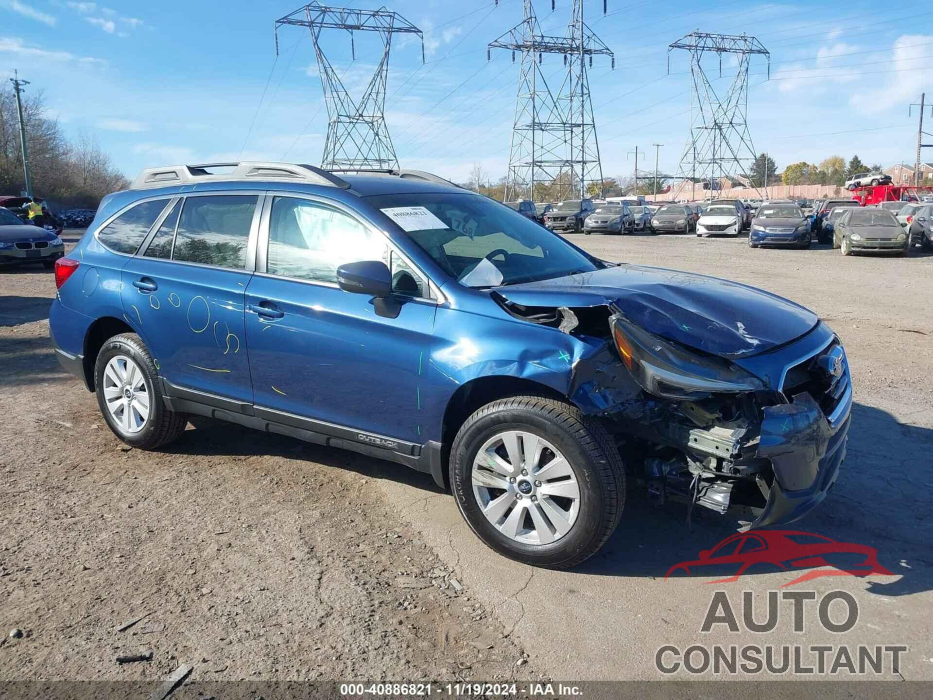 SUBARU OUTBACK 2019 - 4S4BSAFC0K3241418