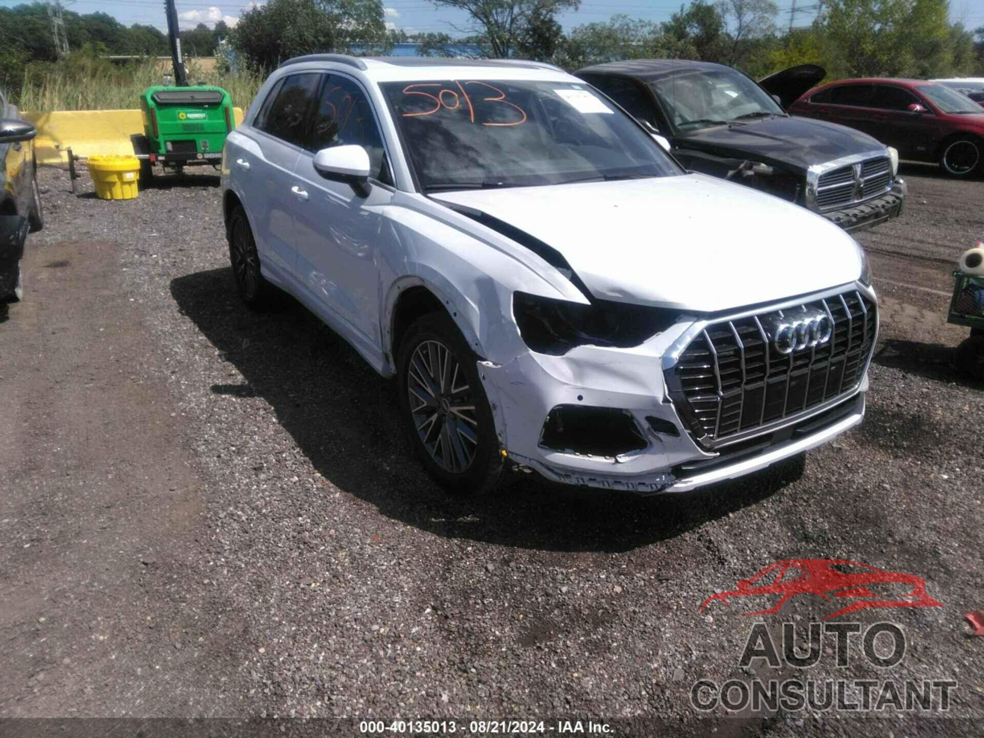 AUDI Q3 2022 - WA1AUCF30N1007988