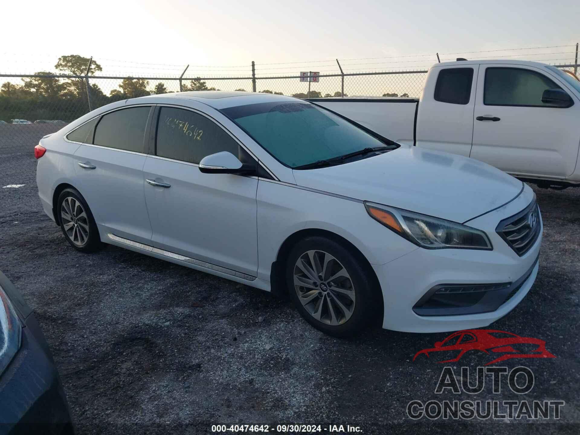 HYUNDAI SONATA 2016 - 5NPE34AF5GH355315