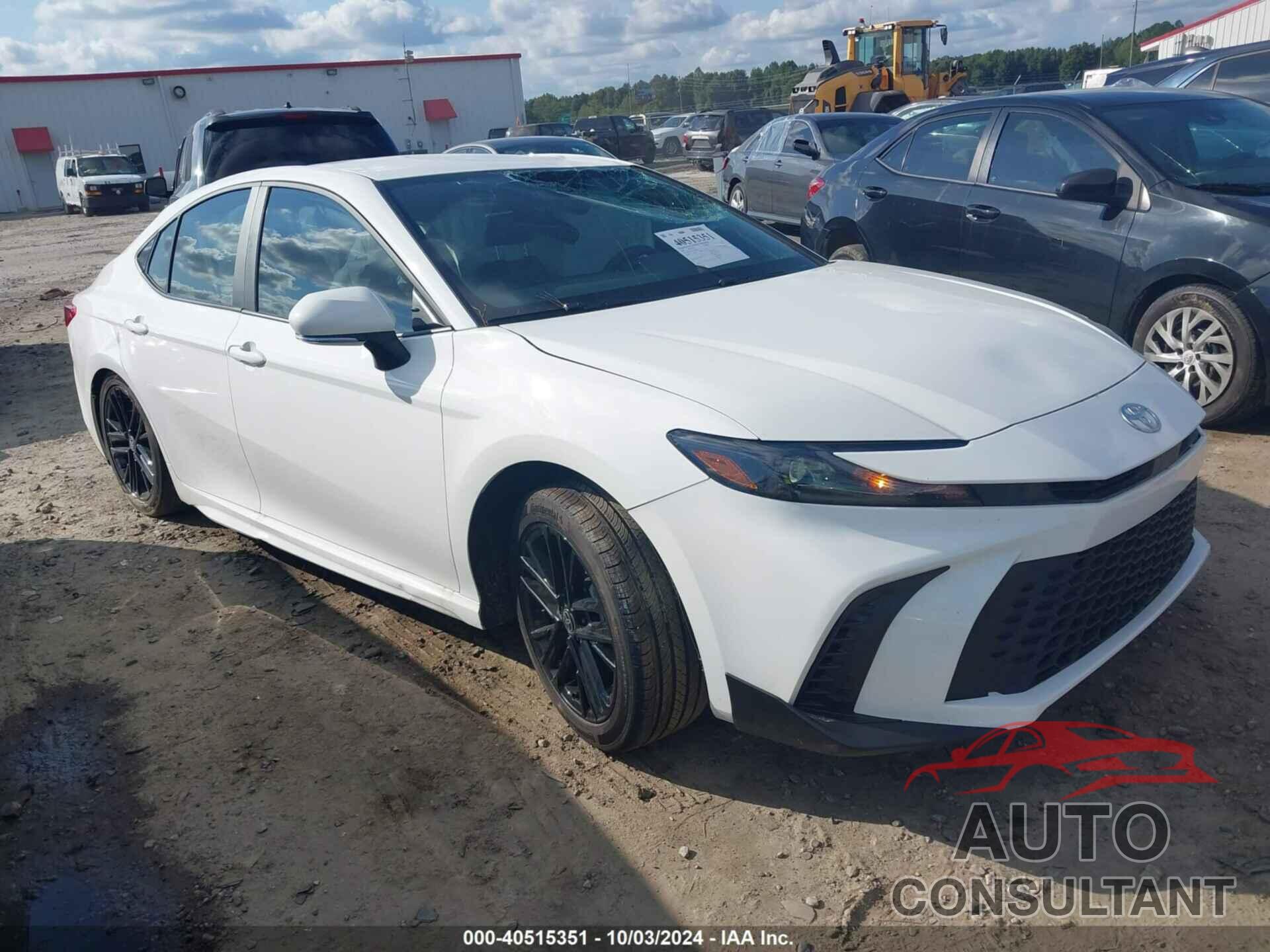 TOYOTA CAMRY 2025 - 4T1DAACKXSU006056
