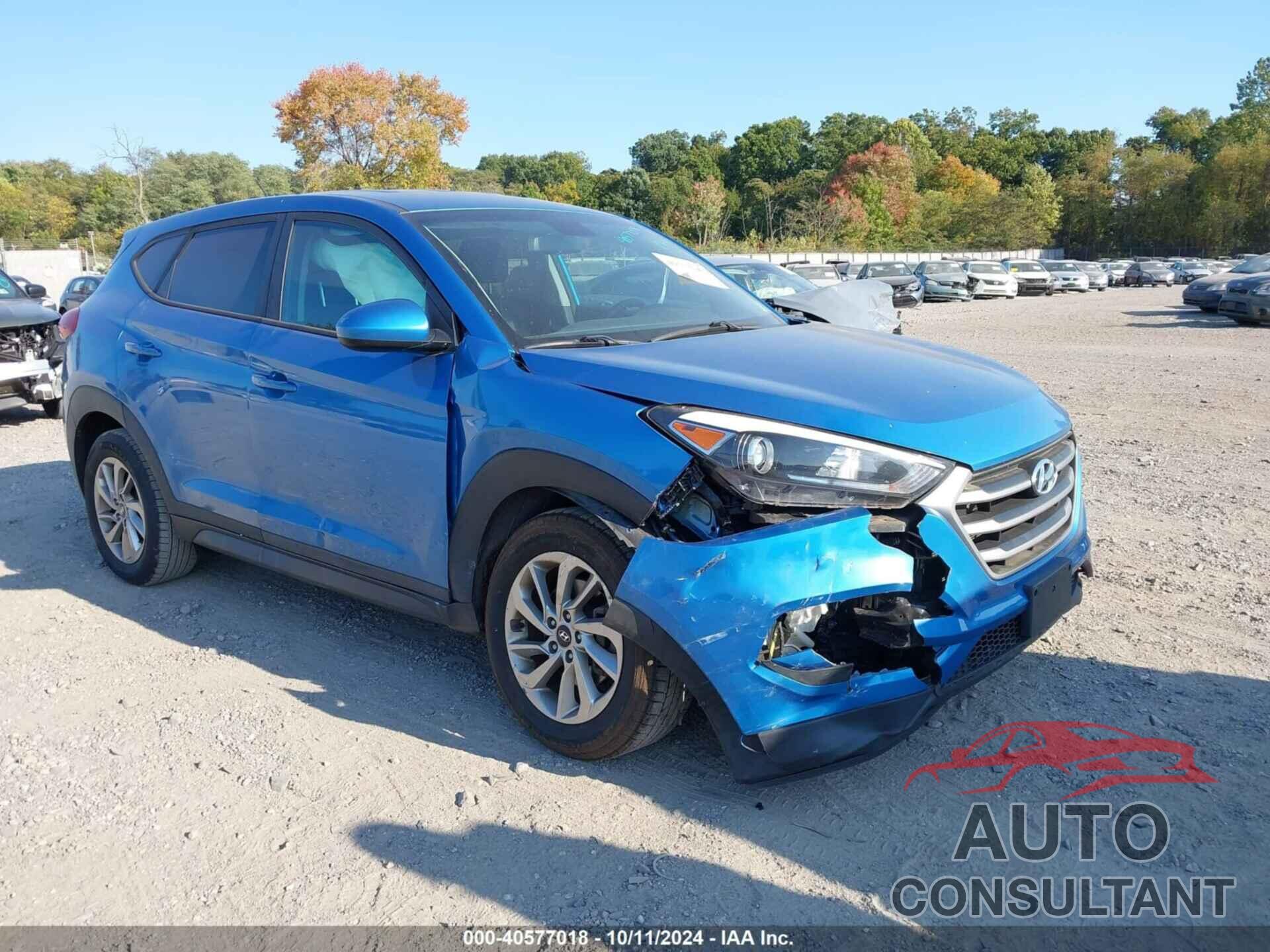 HYUNDAI TUCSON 2018 - KM8J2CA40JU699315