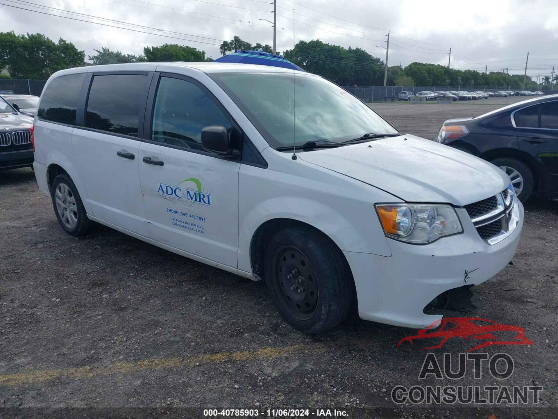 DODGE GRAND CARAVAN 2019 - 2C4RDGBG7KR528268