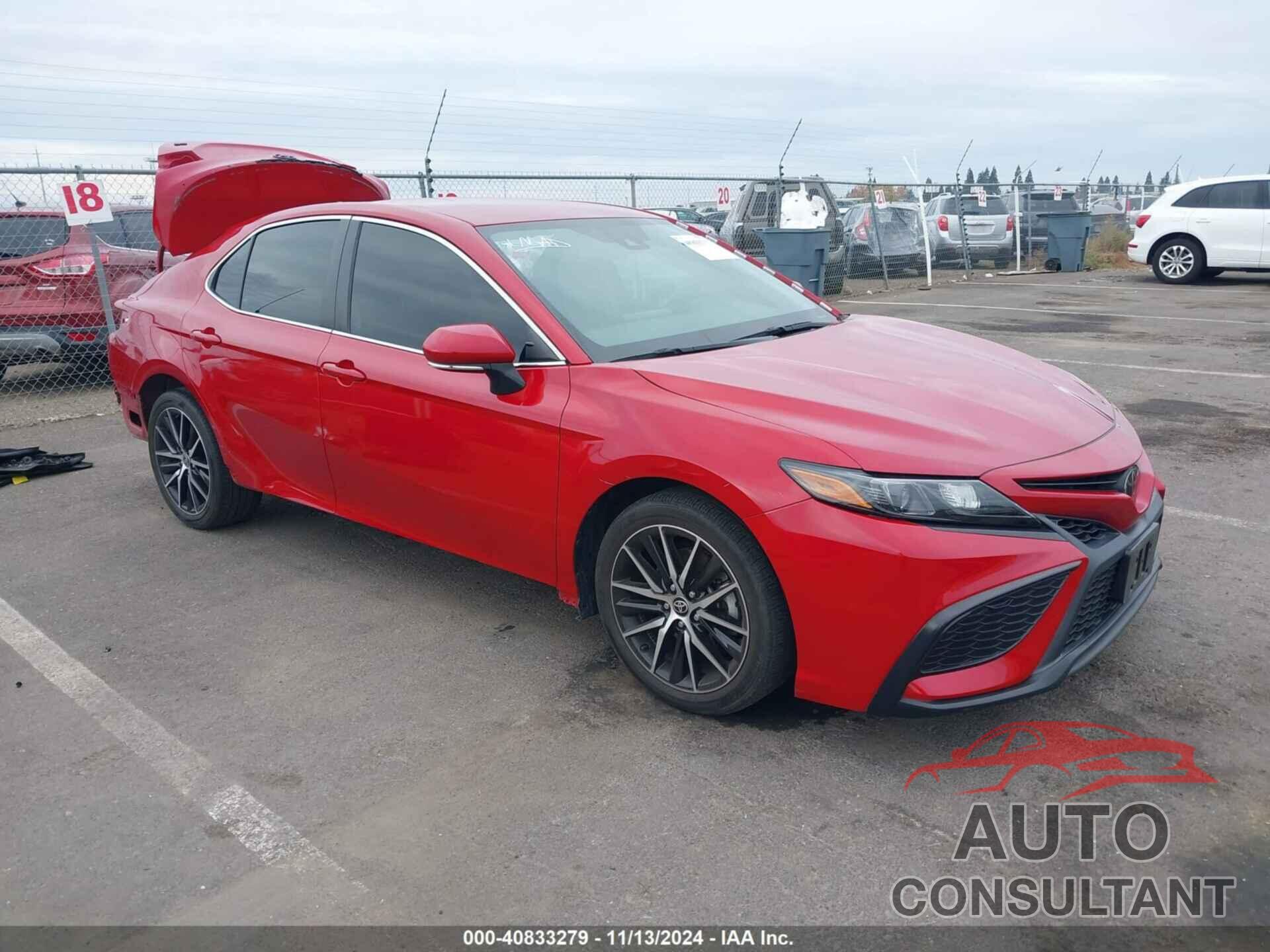 TOYOTA CAMRY 2022 - 4T1G11AK6NU014854