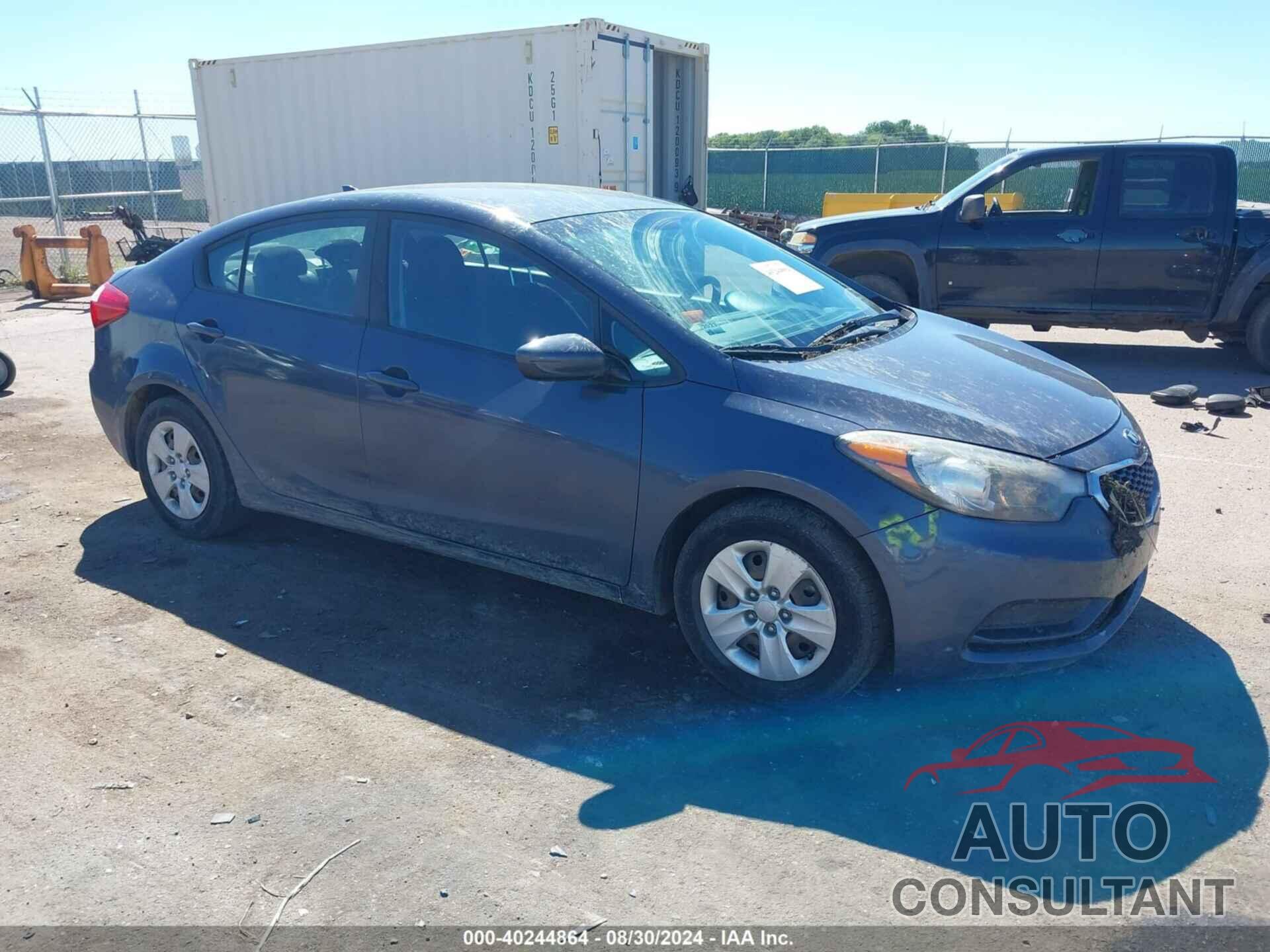 KIA FORTE 2016 - KNAFK4A68G5610558