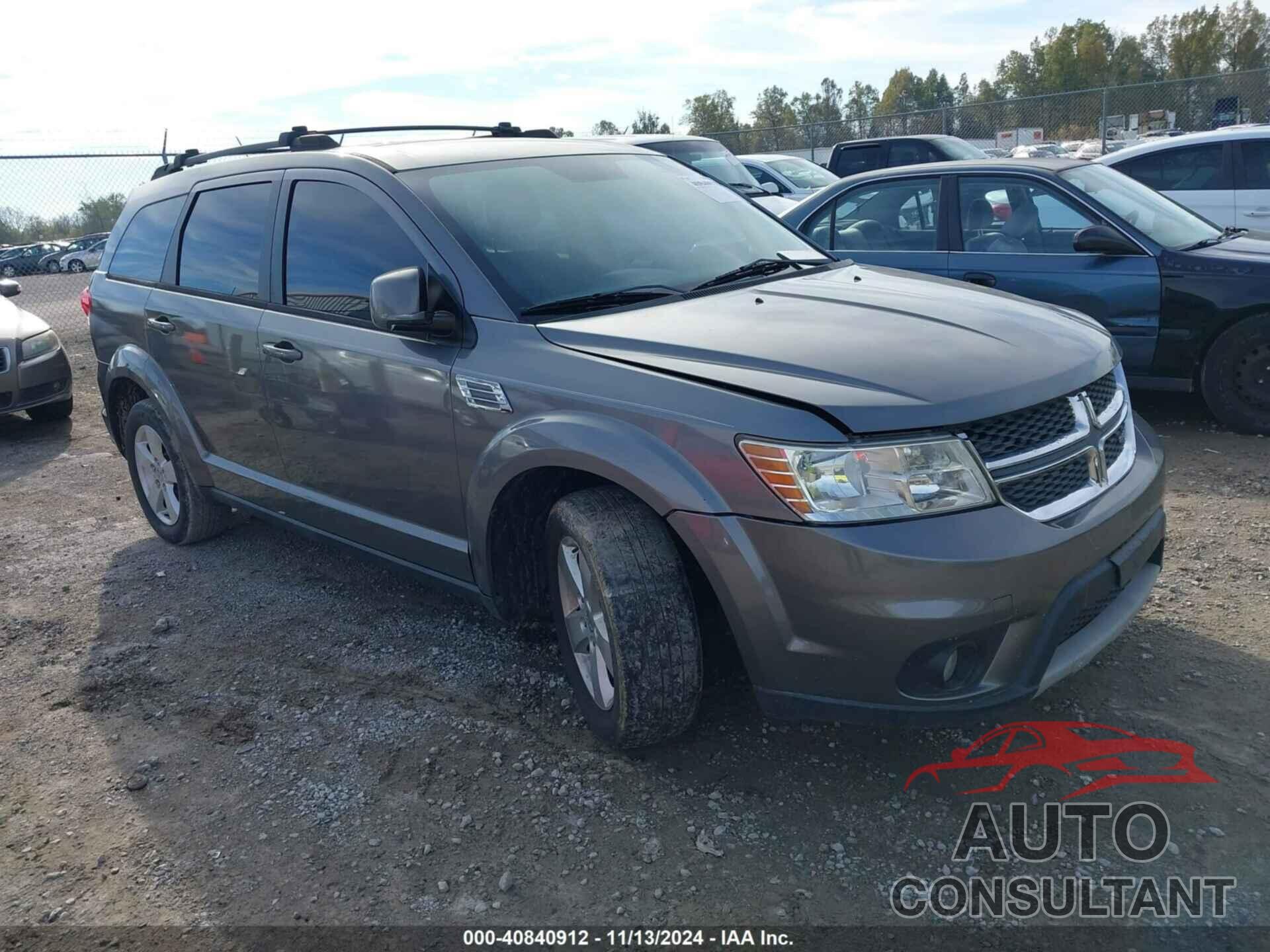 DODGE JOURNEY 2012 - 3C4PDCBG5CT146092