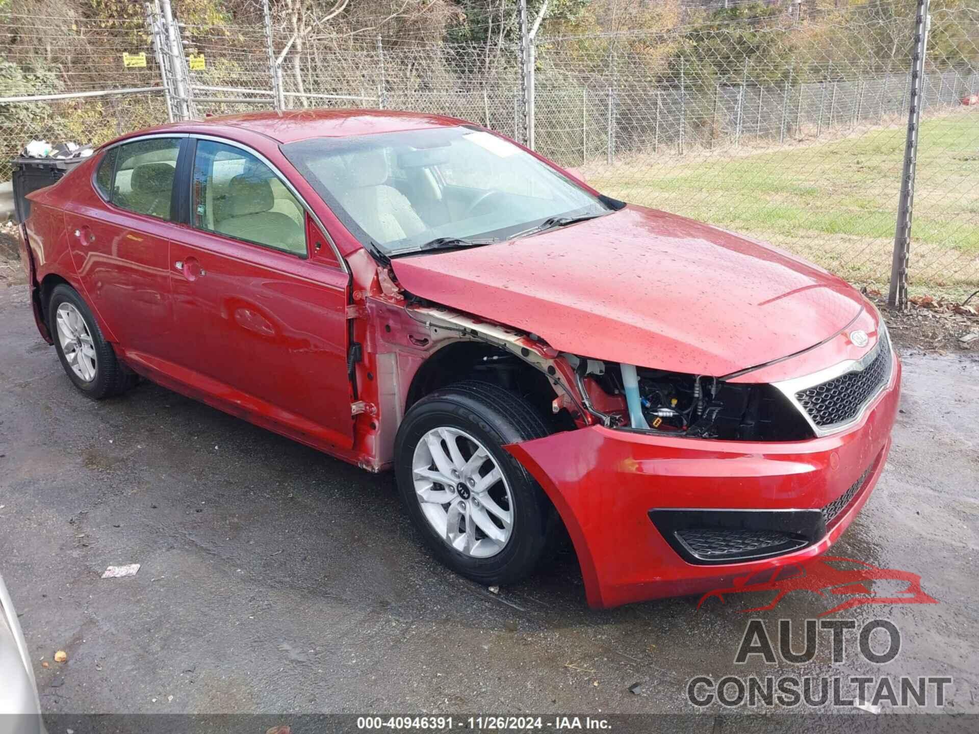 KIA OPTIMA 2011 - KNAGM4A70B5181867