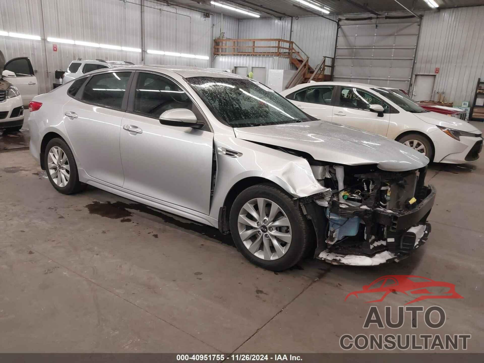 KIA OPTIMA 2018 - 5XXGT4L3XJG271103