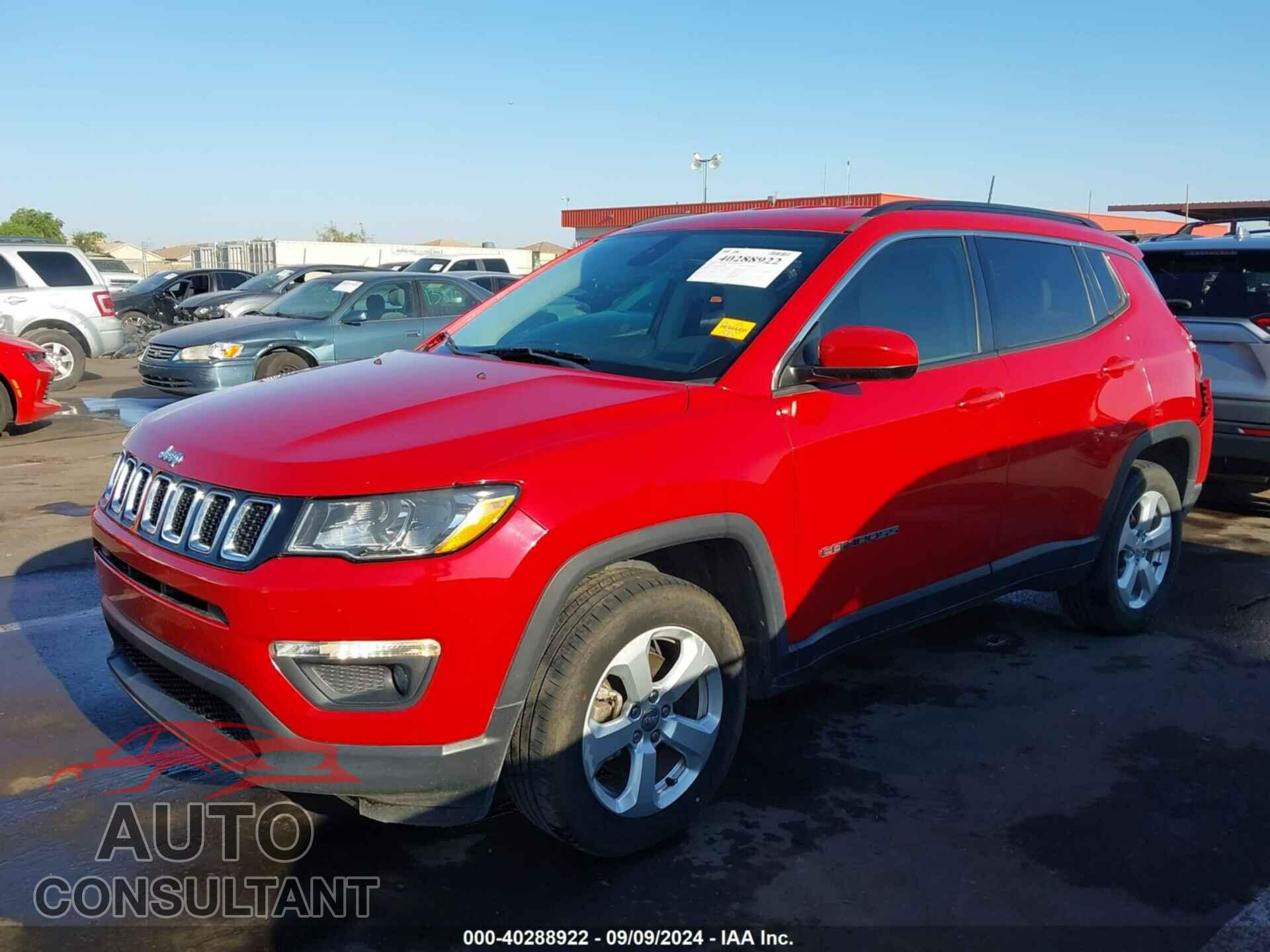 JEEP NEW COMPASS 2017 - 3C4NJDBB5HT681277