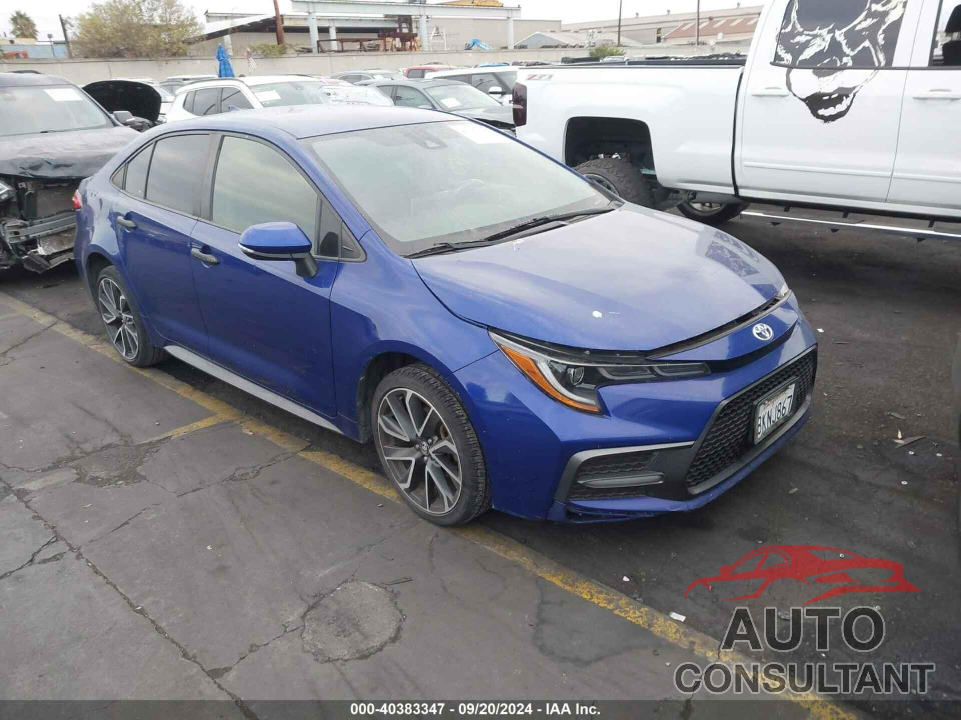 TOYOTA COROLLA 2020 - JTDS4RCE5LJ013558
