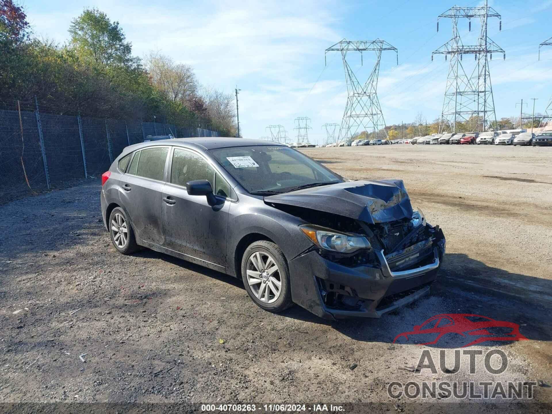 SUBARU IMPREZA 2016 - JF1GPAB64G8246651