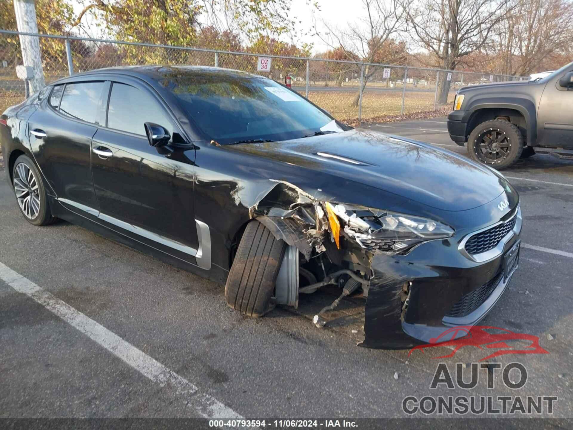 KIA STINGER 2018 - KNAE25LA8J6022955