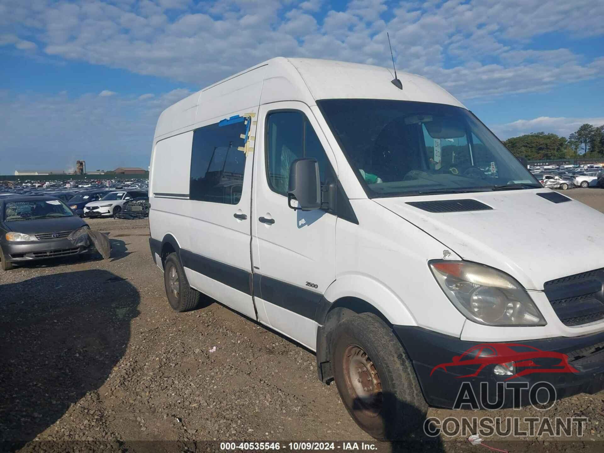 MERCEDES-BENZ SPRINTER 2500 2011 - WD3PE7CC0B5528149