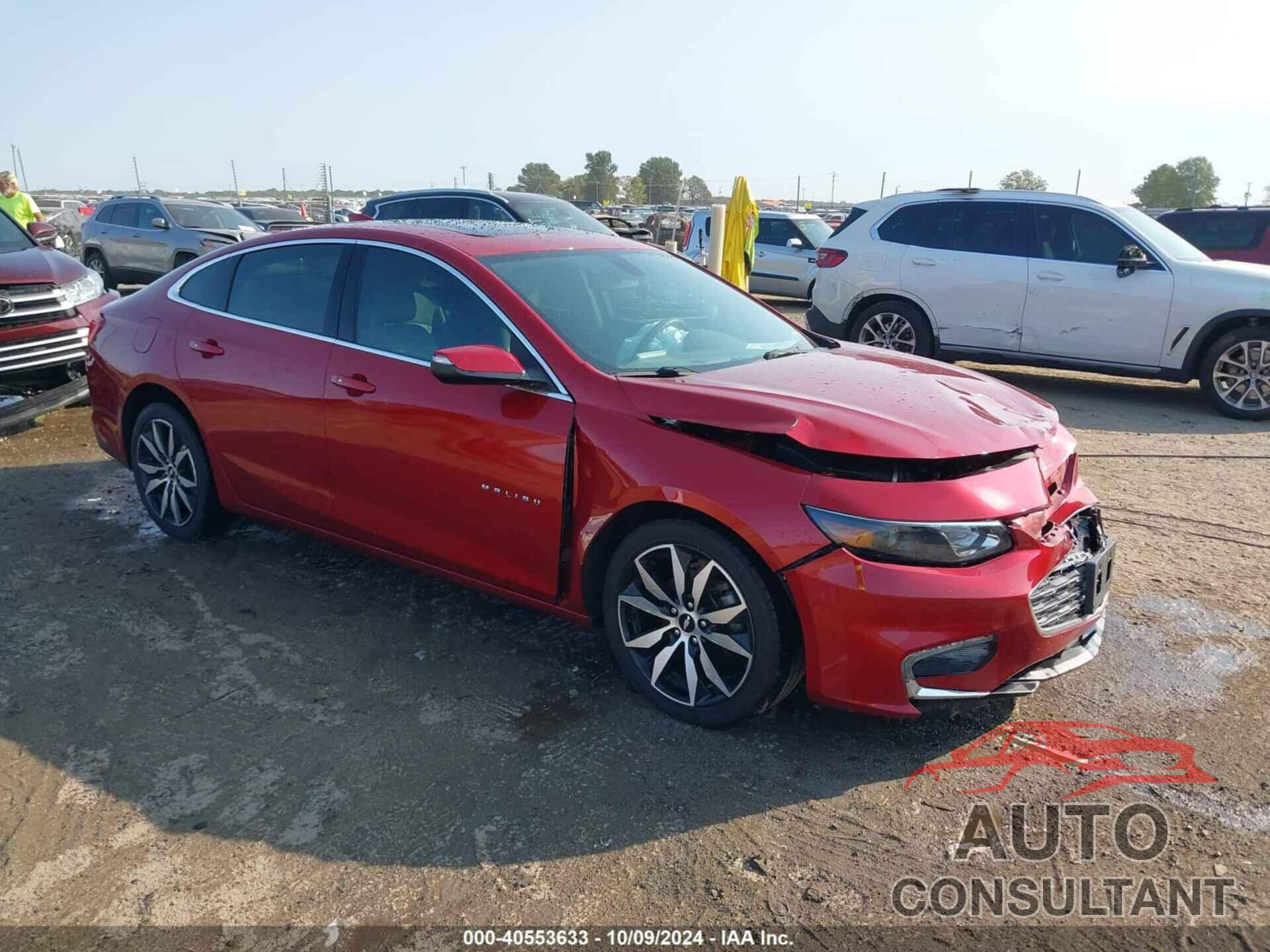 CHEVROLET MALIBU 2016 - 1G1ZE5ST4GF174439