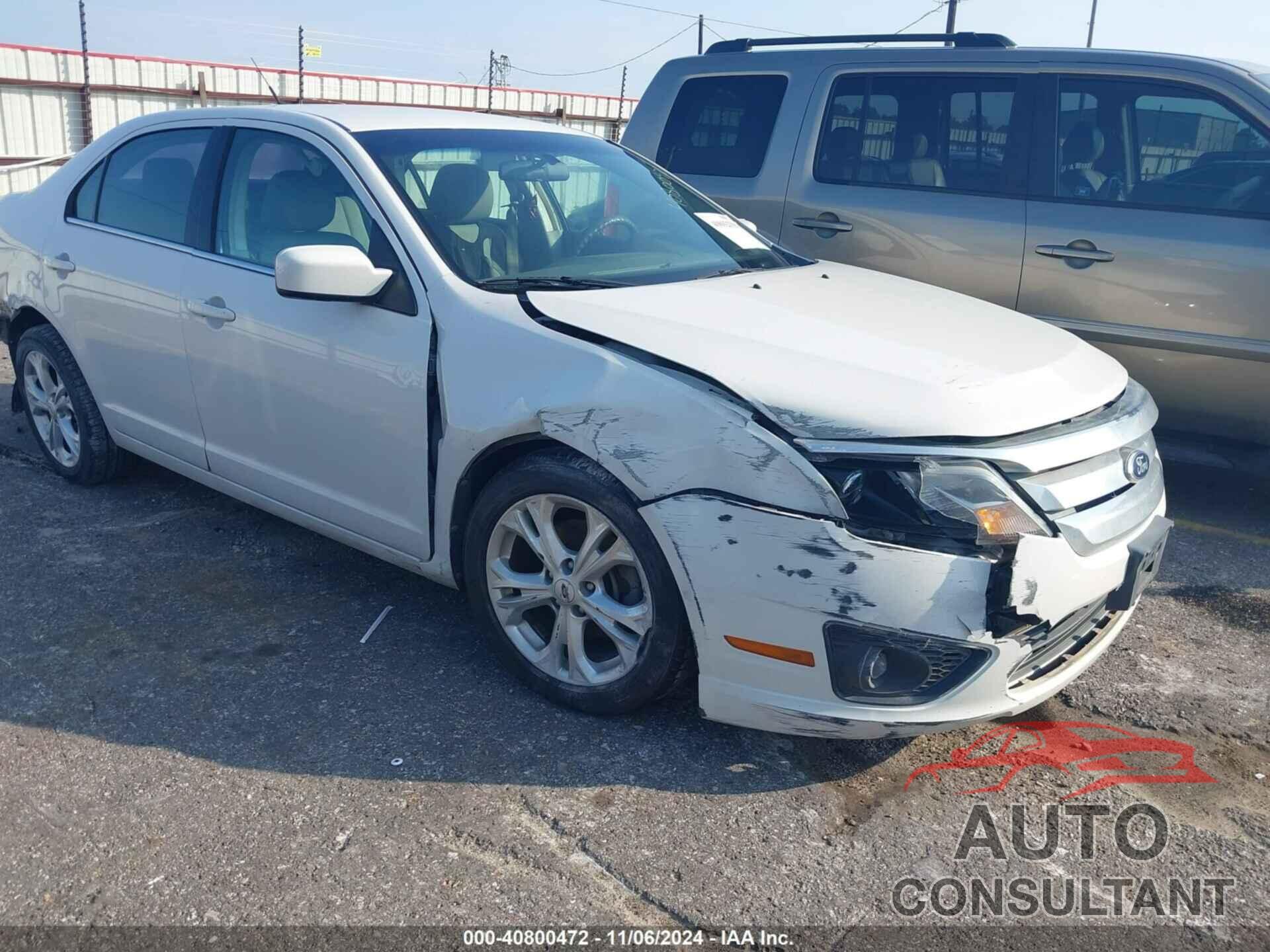 FORD FUSION 2012 - 3FAHP0HA2CR381713