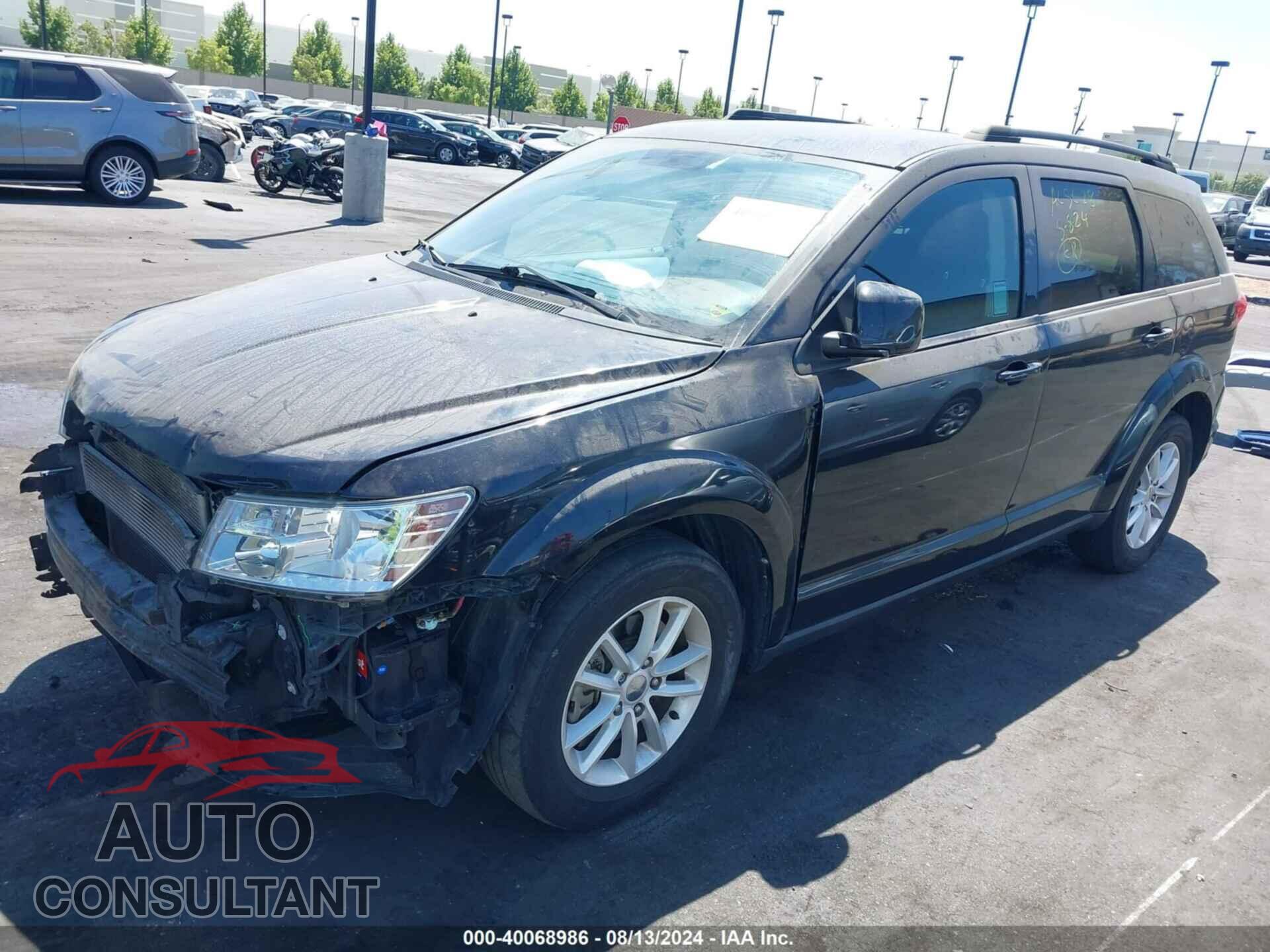 DODGE JOURNEY 2013 - 3C4PDCBB9DT608367
