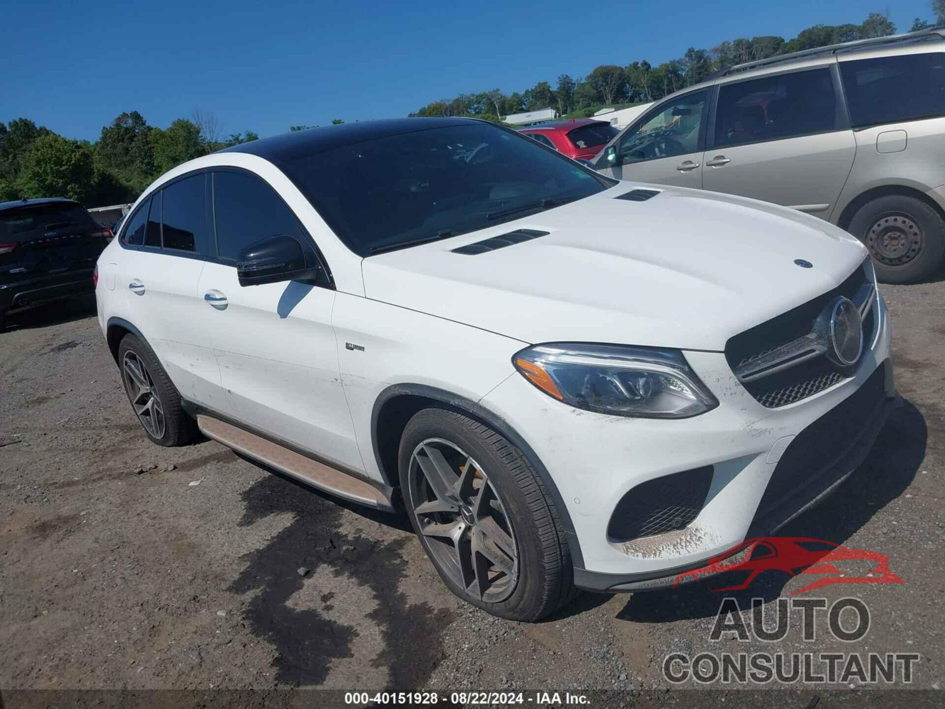 MERCEDES-BENZ AMG GLE 43 COUPE 2018 - 4JGED6EB8JA115038