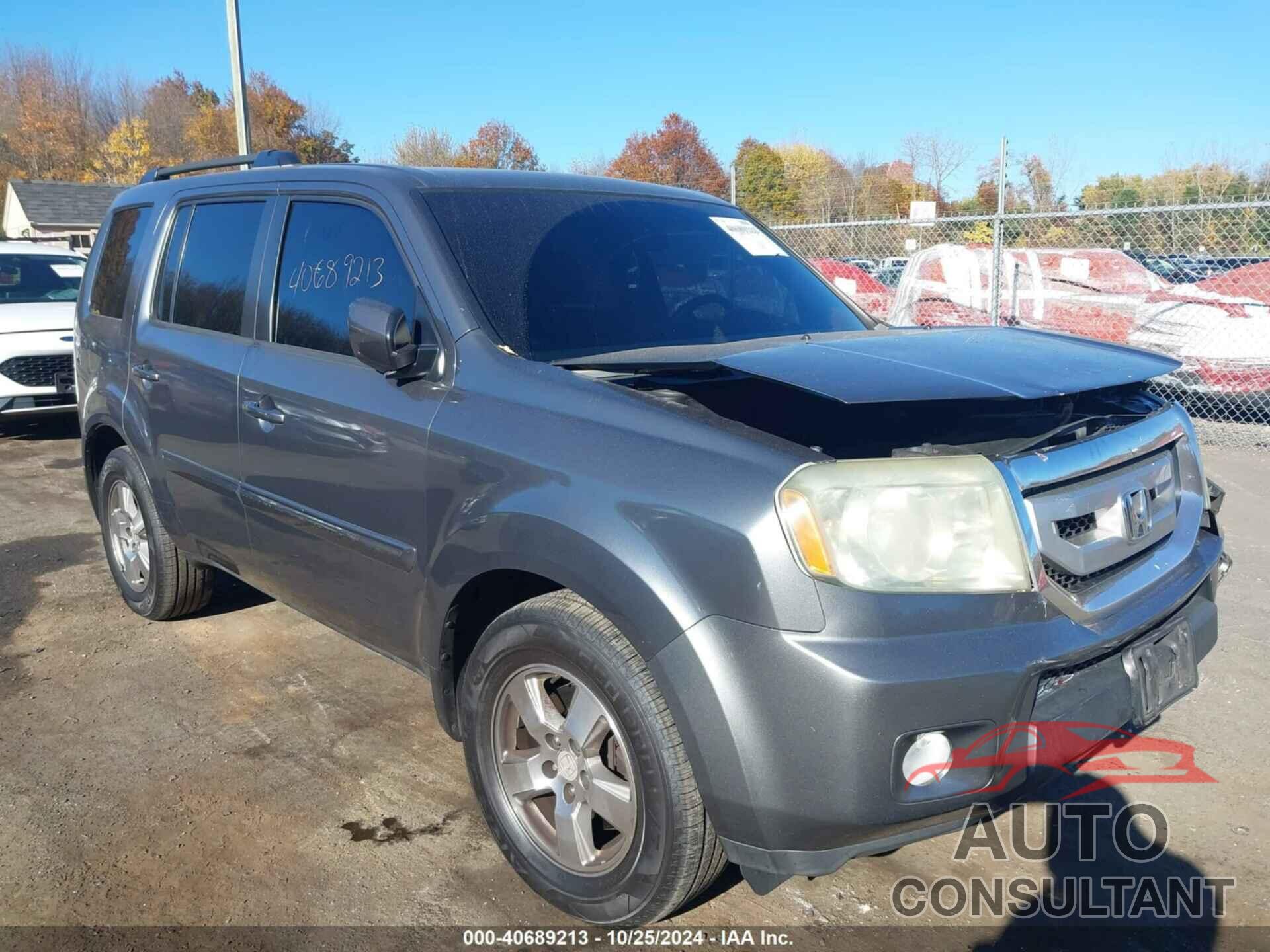 HONDA PILOT 2011 - 5FNYF4H51BB009416