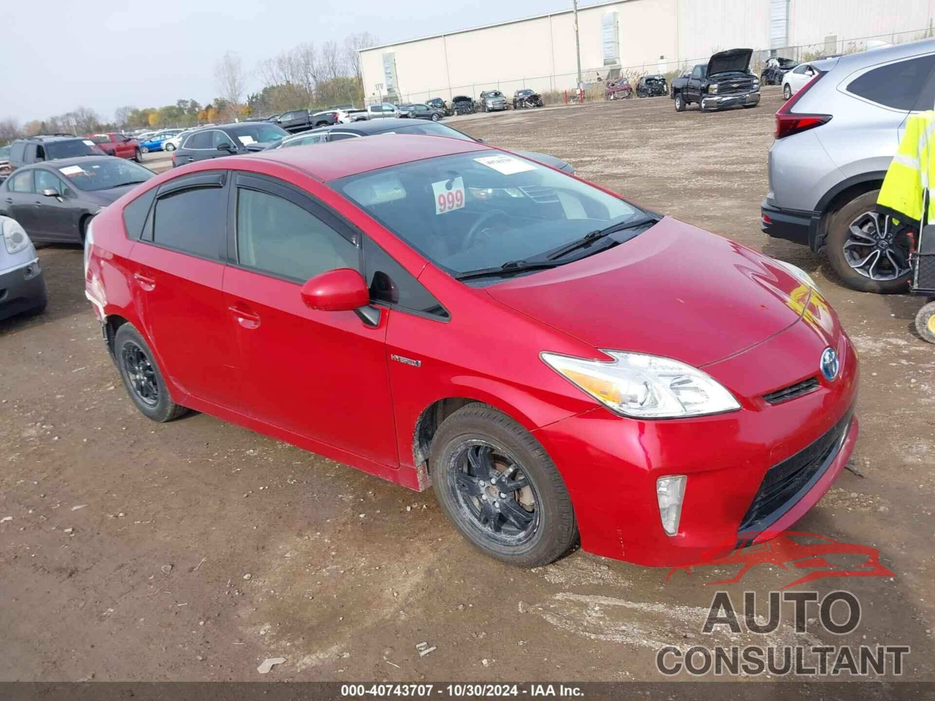 TOYOTA PRIUS 2015 - JTDKN3DU8F0473226