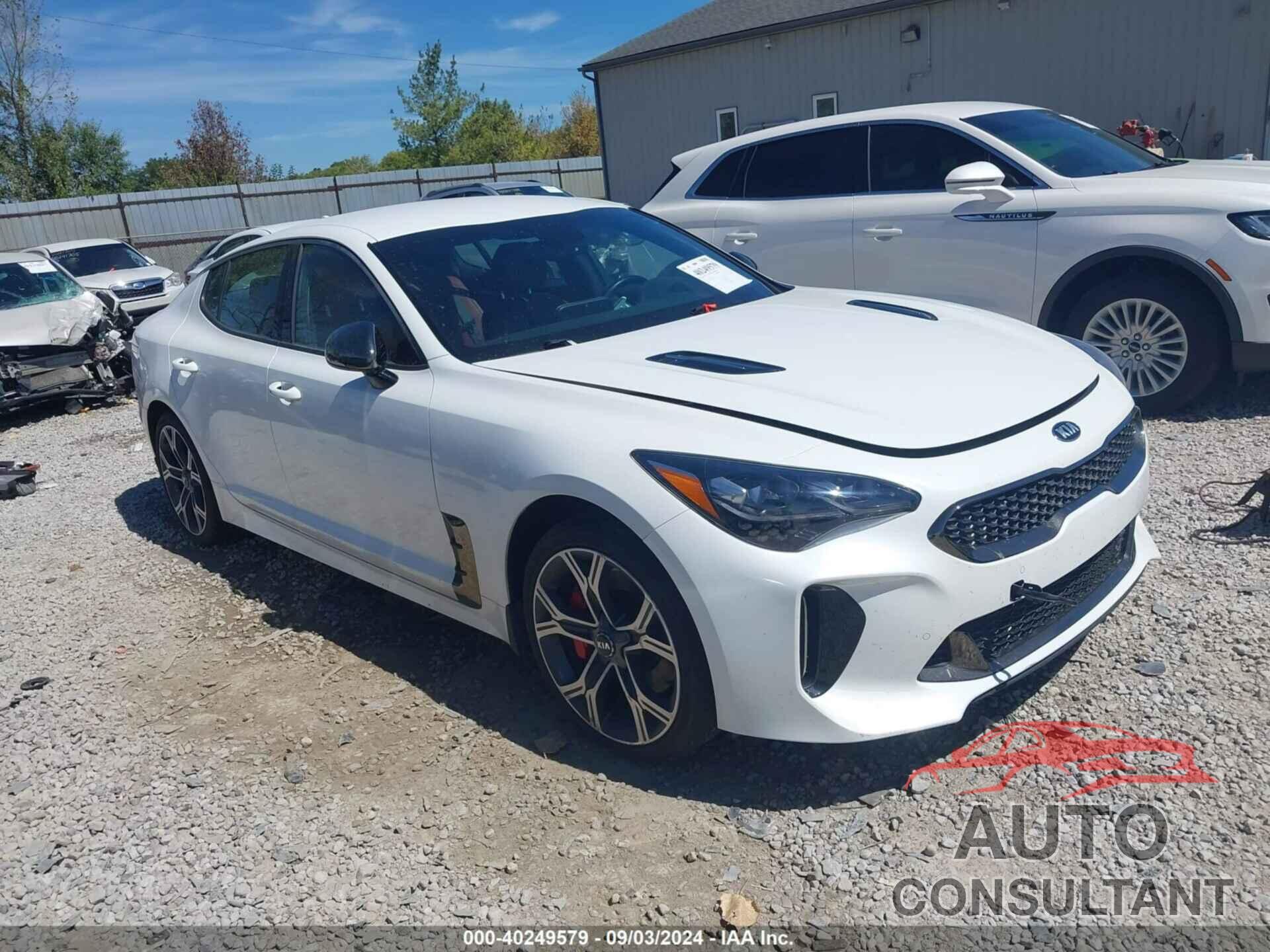 KIA STINGER 2019 - KNAE35LCXK6046061
