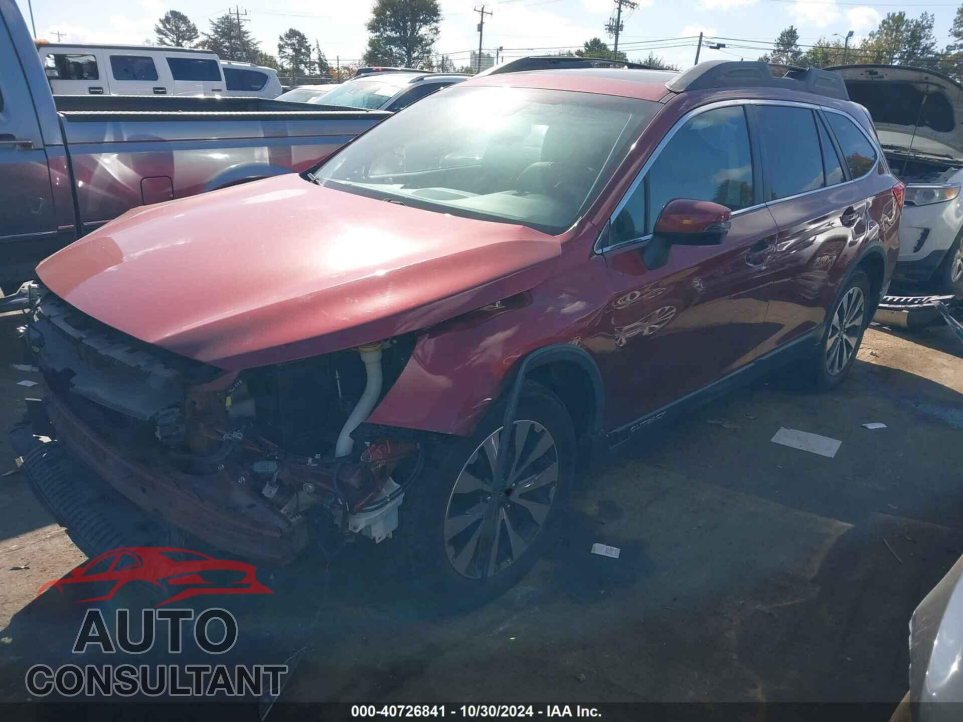 SUBARU OUTBACK 2015 - 4S4BSBNC3F3357645