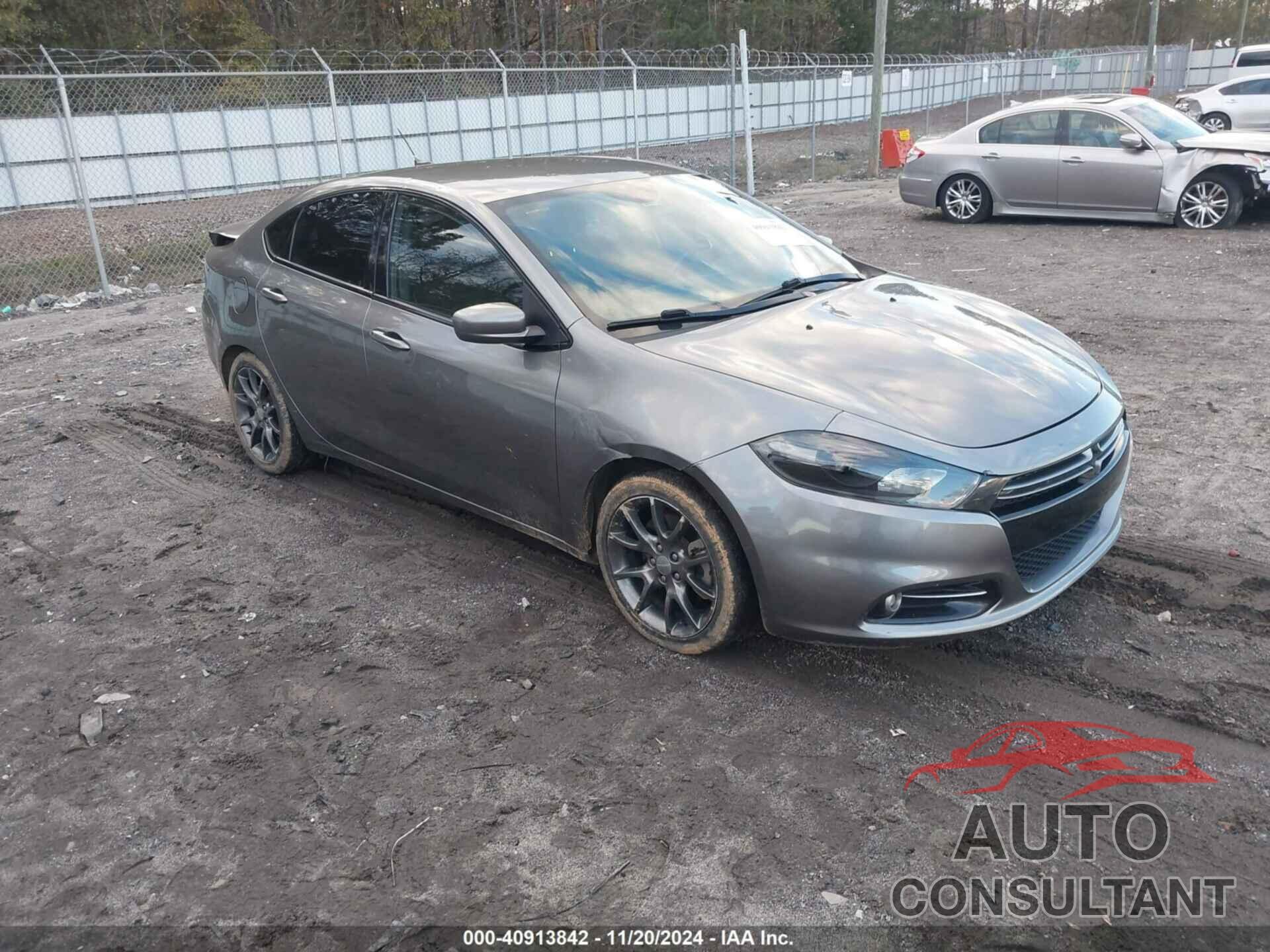 DODGE DART 2013 - 1C3CDFBA1DD181624