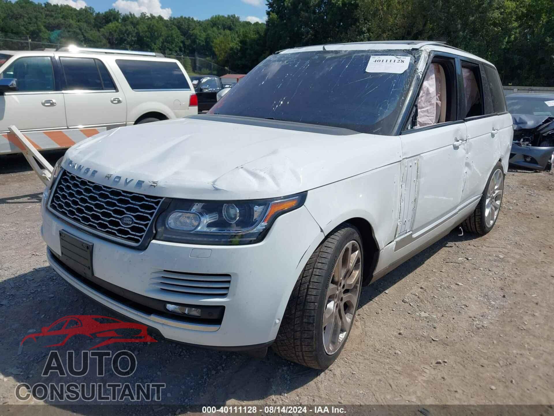 LAND ROVER RANGE ROVER 2017 - SALGS2FV8HA326442