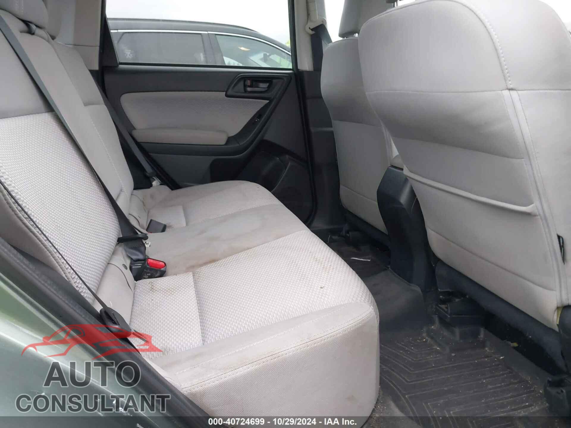 SUBARU FORESTER 2017 - JF2SJAEC8HG455343