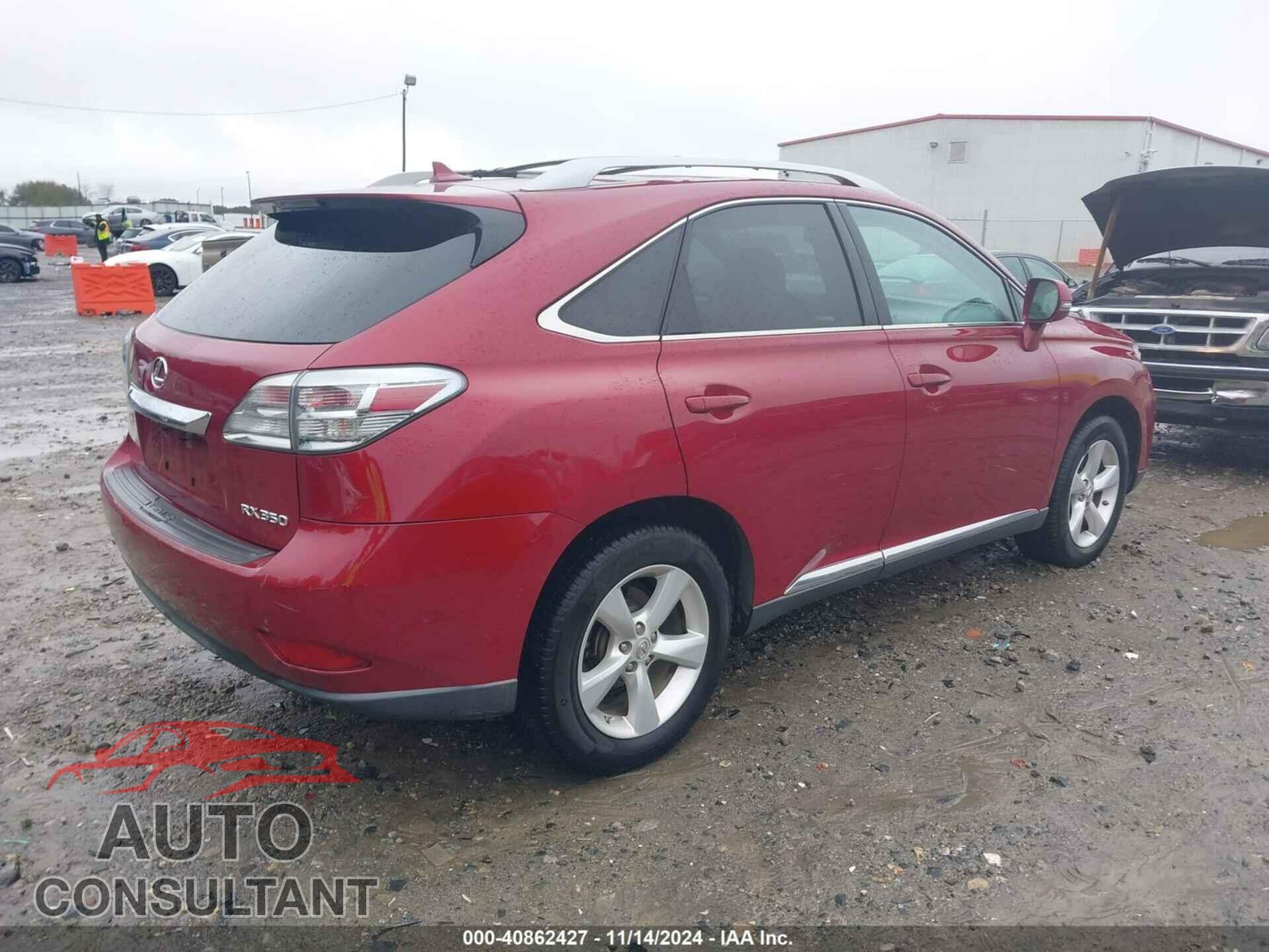 LEXUS RX 350 2011 - 2T2ZK1BA1BC044509