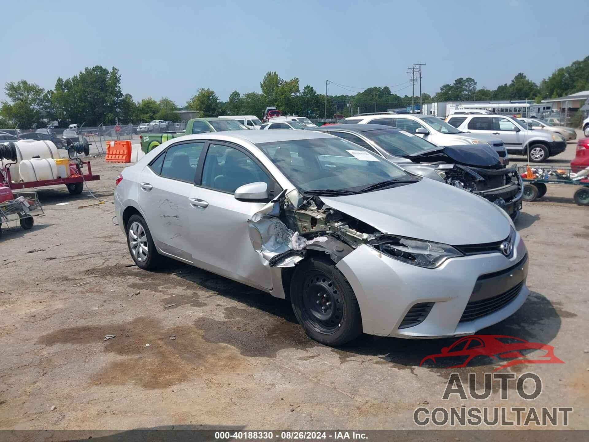 TOYOTA COROLLA 2016 - 2T1BURHE9GC704182