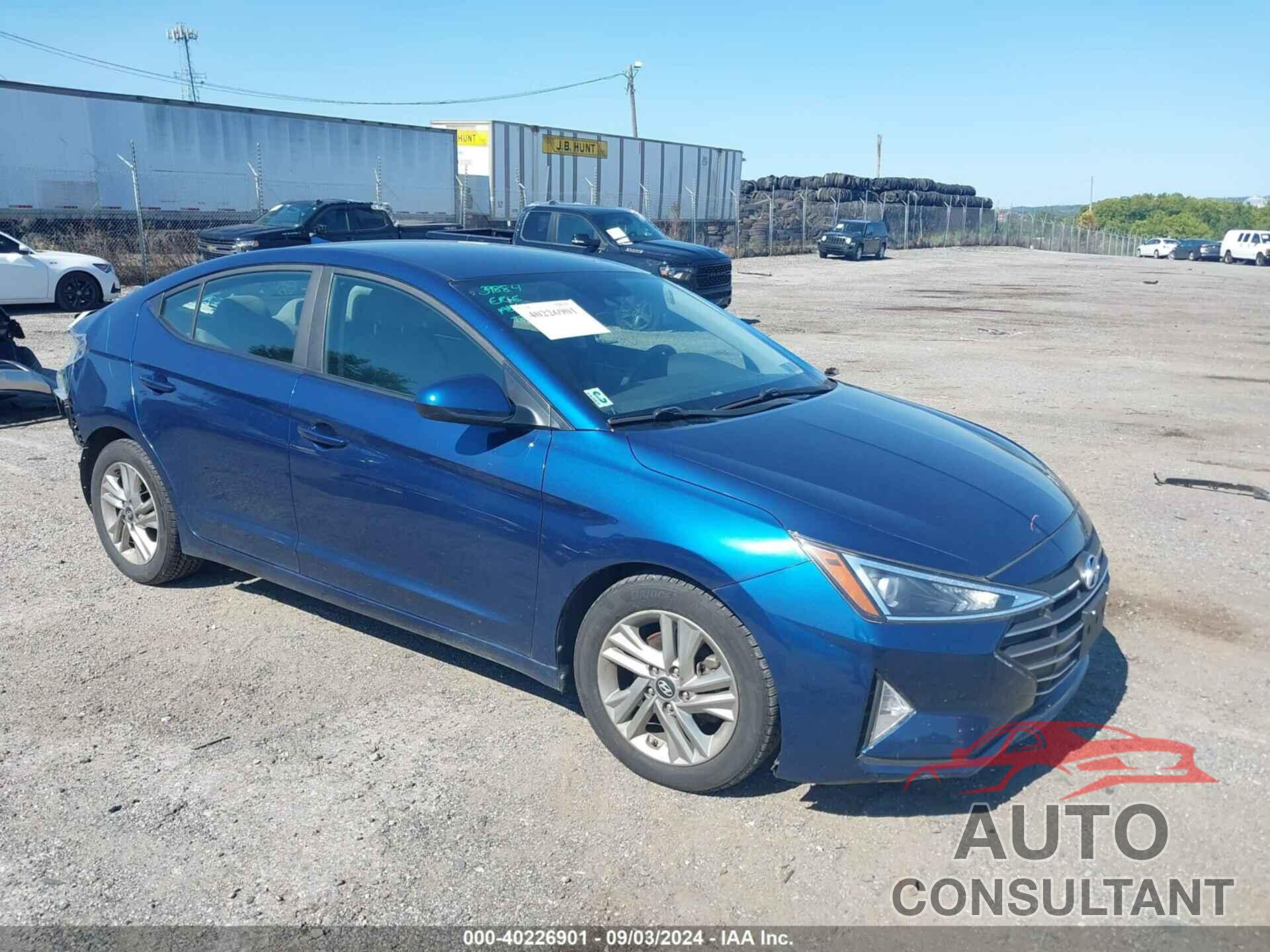 HYUNDAI ELANTRA 2019 - 5NPD84LF6KH436973