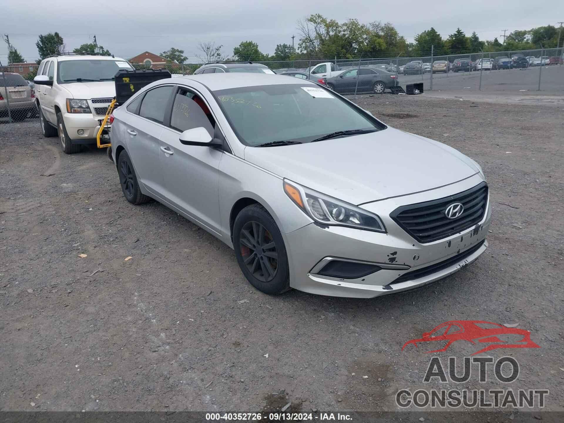 HYUNDAI SONATA 2016 - 5NPE24AFXGH351831