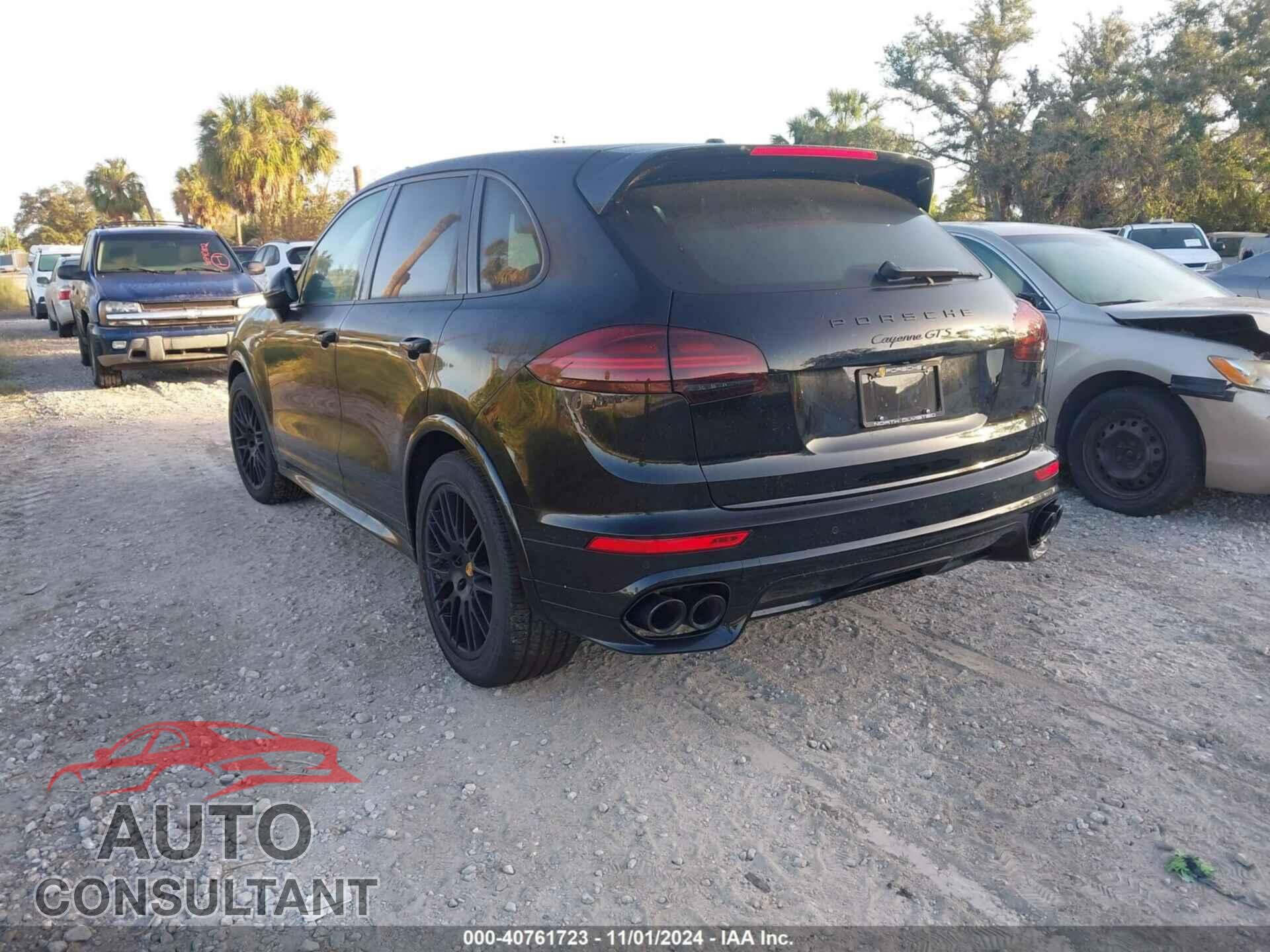 PORSCHE CAYENNE 2016 - WP1AD2A24GLA78812