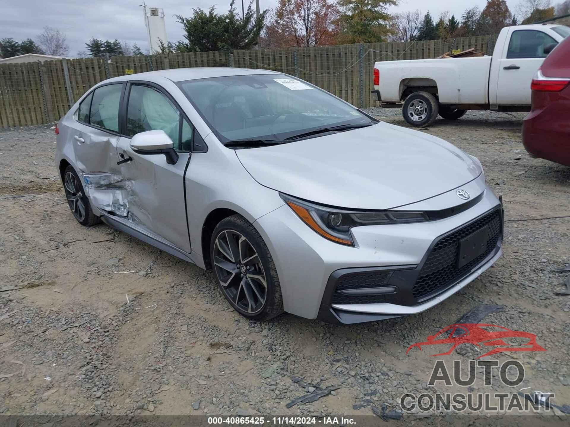 TOYOTA COROLLA 2021 - JTDS4MCE0MJ064809
