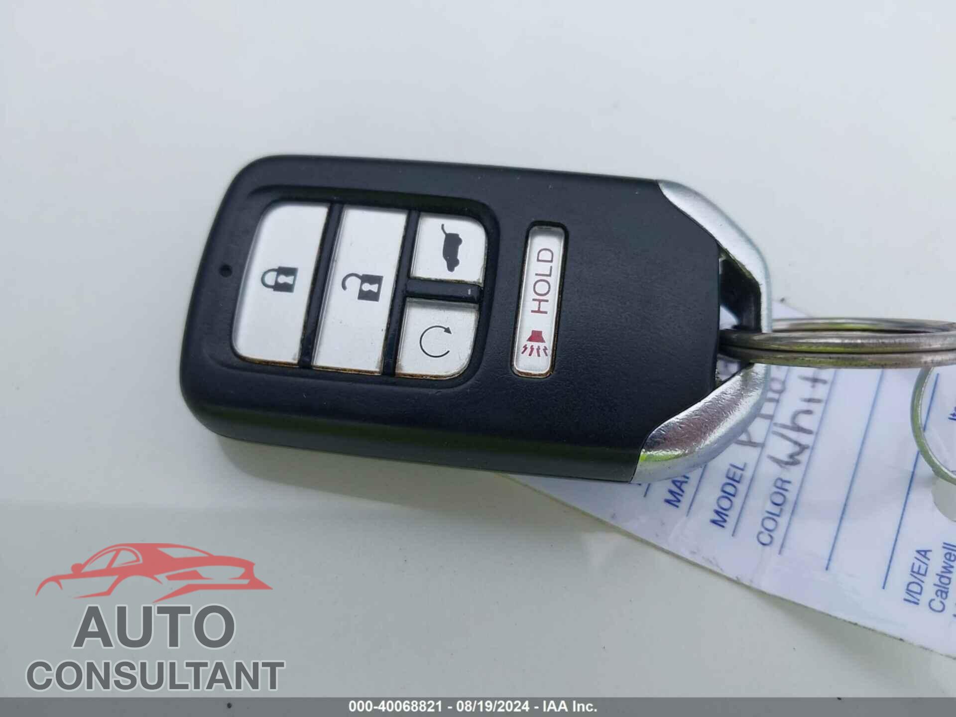 HONDA PILOT 2016 - 5FNYF6H59GB080401