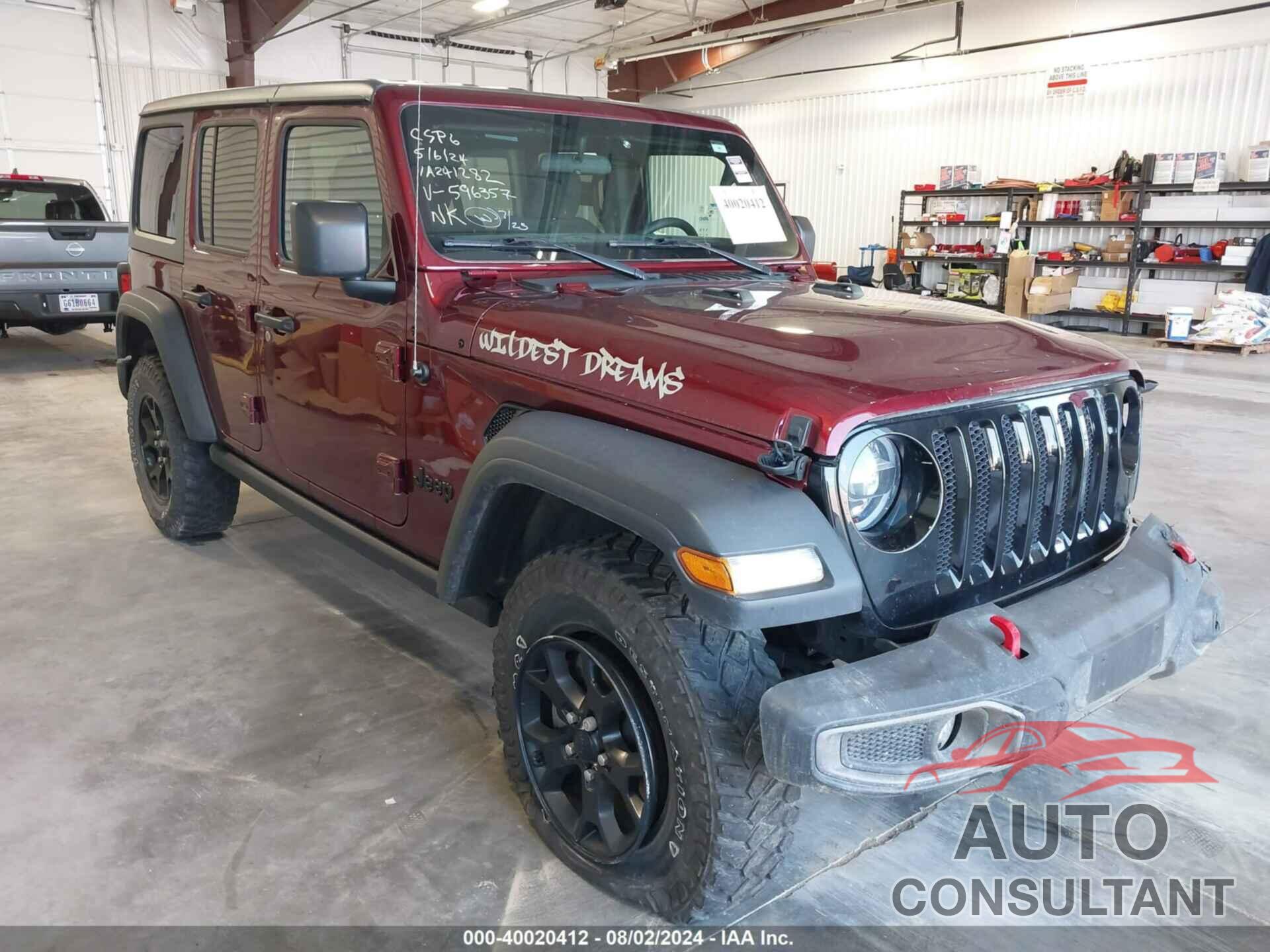 JEEP WRANGLER UNLIMITED 2021 - 1C4HJXDG0MW596357