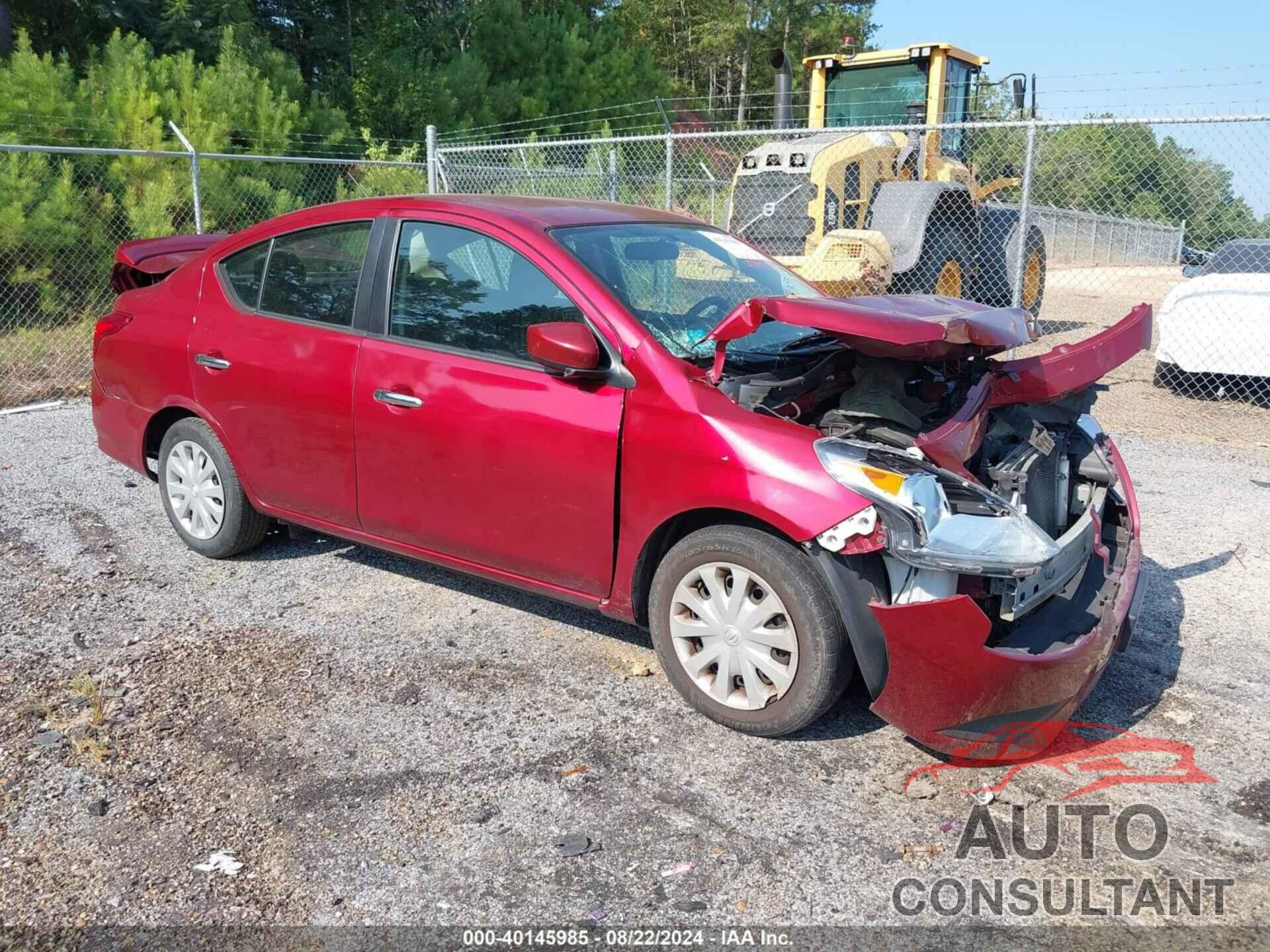 NISSAN VERSA 2018 - 3N1CN7AP1JL881849
