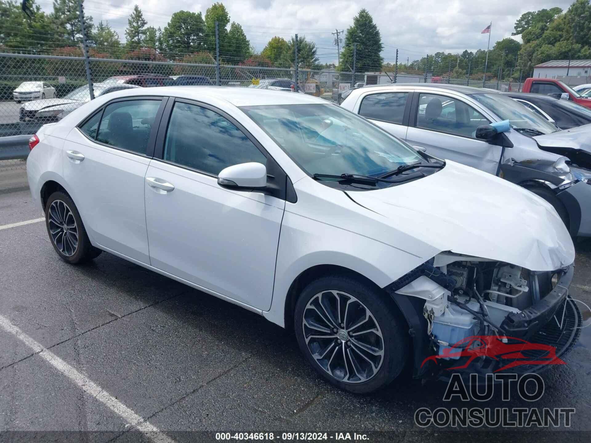 TOYOTA COROLLA 2016 - 2T1BURHEXGC566703
