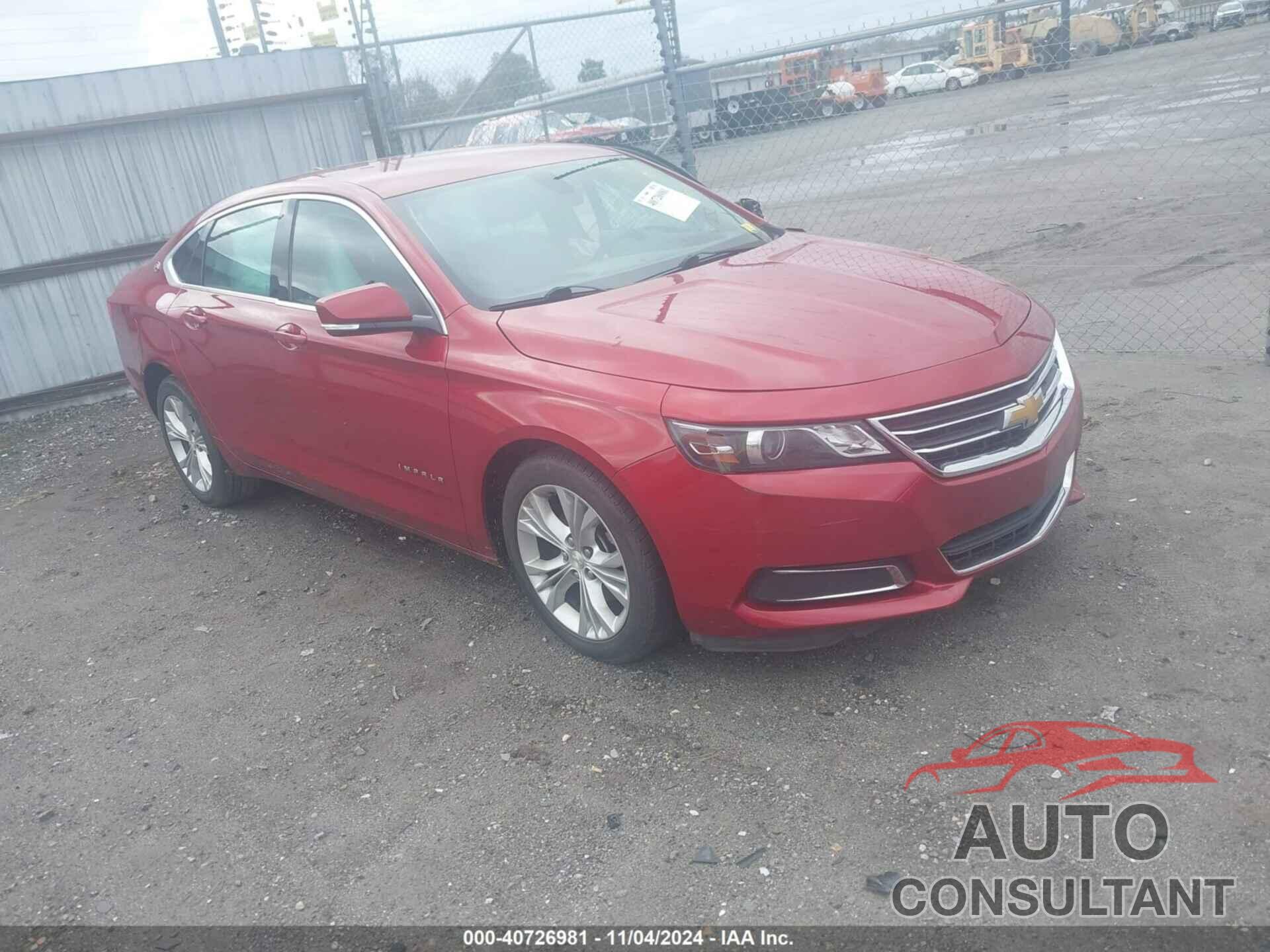 CHEVROLET IMPALA 2014 - 2G1125S32E9183006