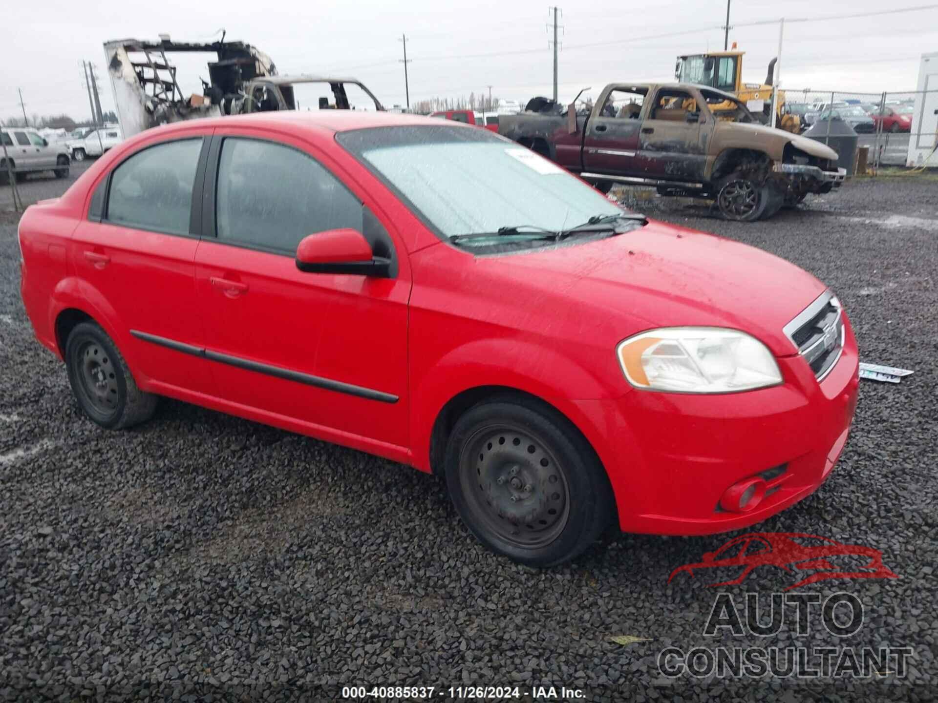 CHEVROLET AVEO 2010 - KL1TG5DE6AB044612