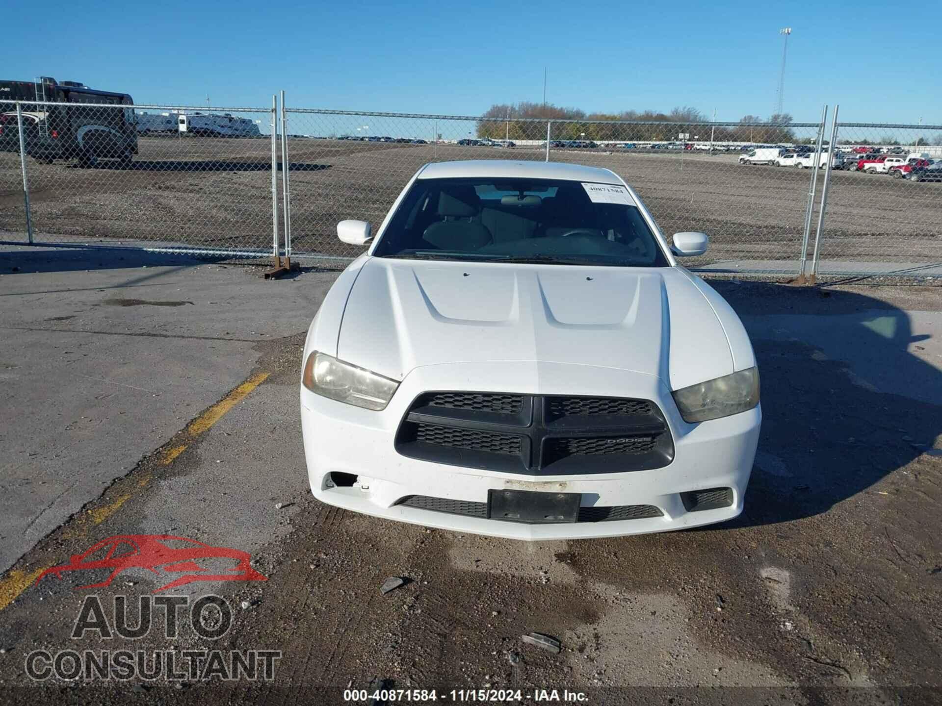 DODGE CHARGER 2012 - 2C3CDXAT5CH168708